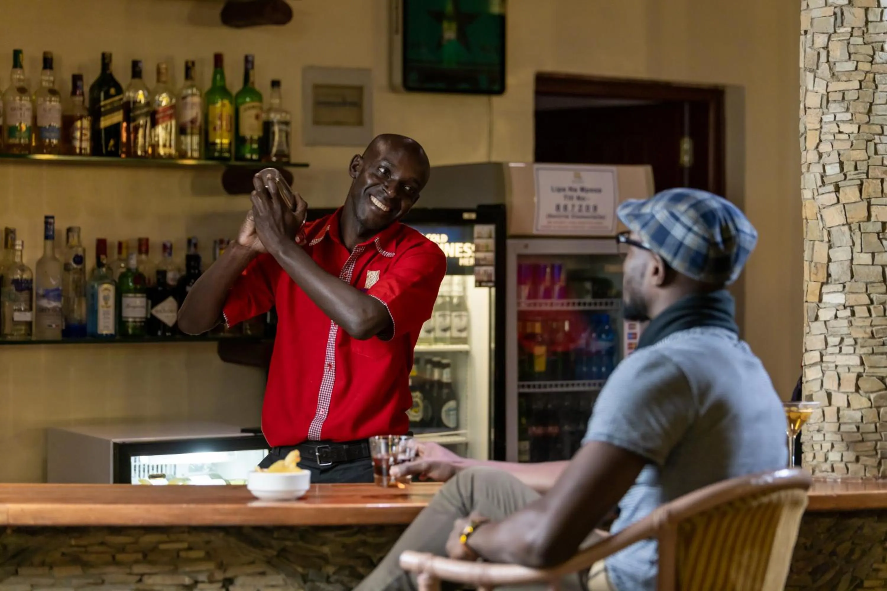 Lounge or bar in Sentrim Elementaita Lodge