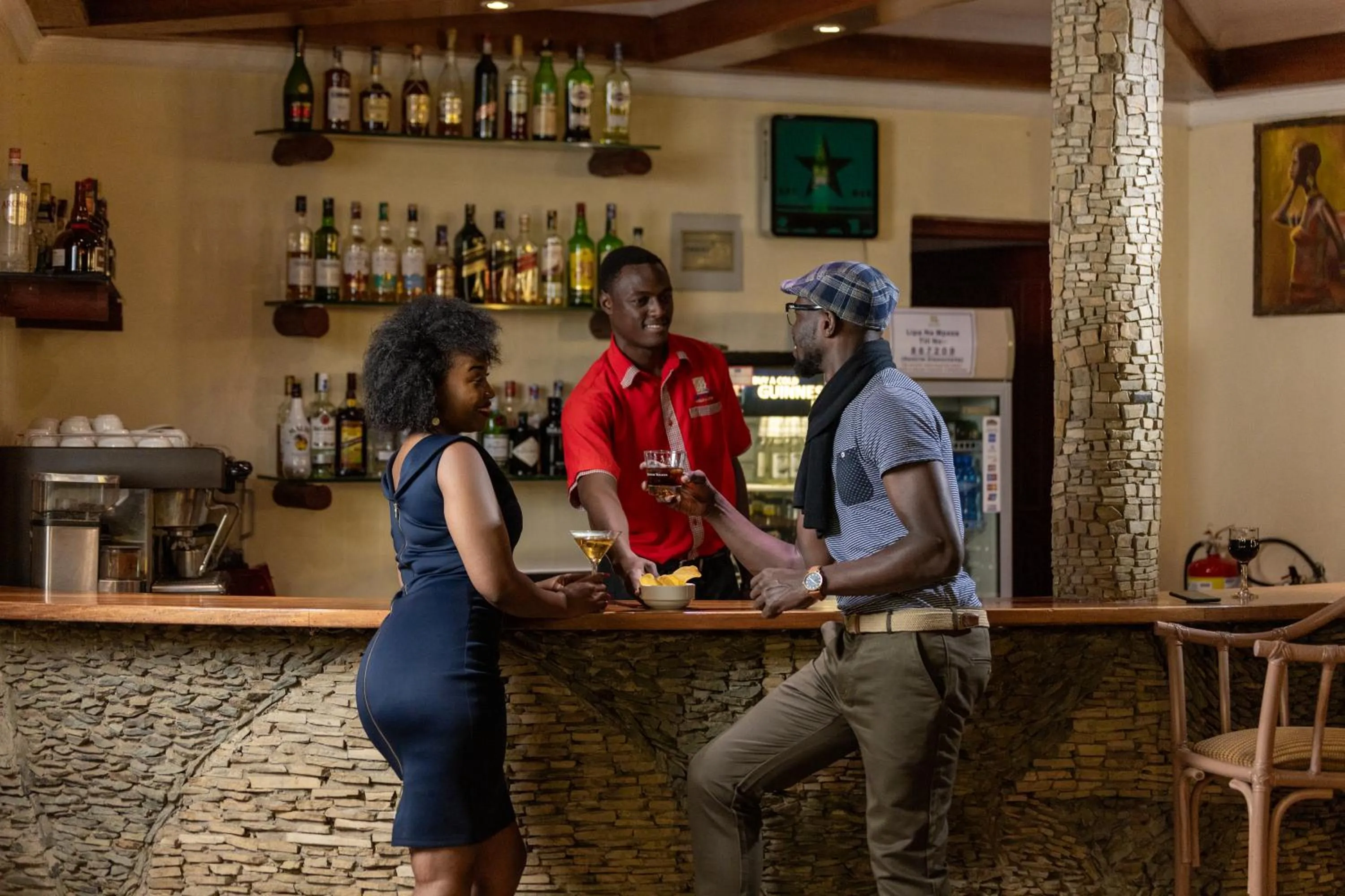 Lounge or bar in Sentrim Elementaita Lodge