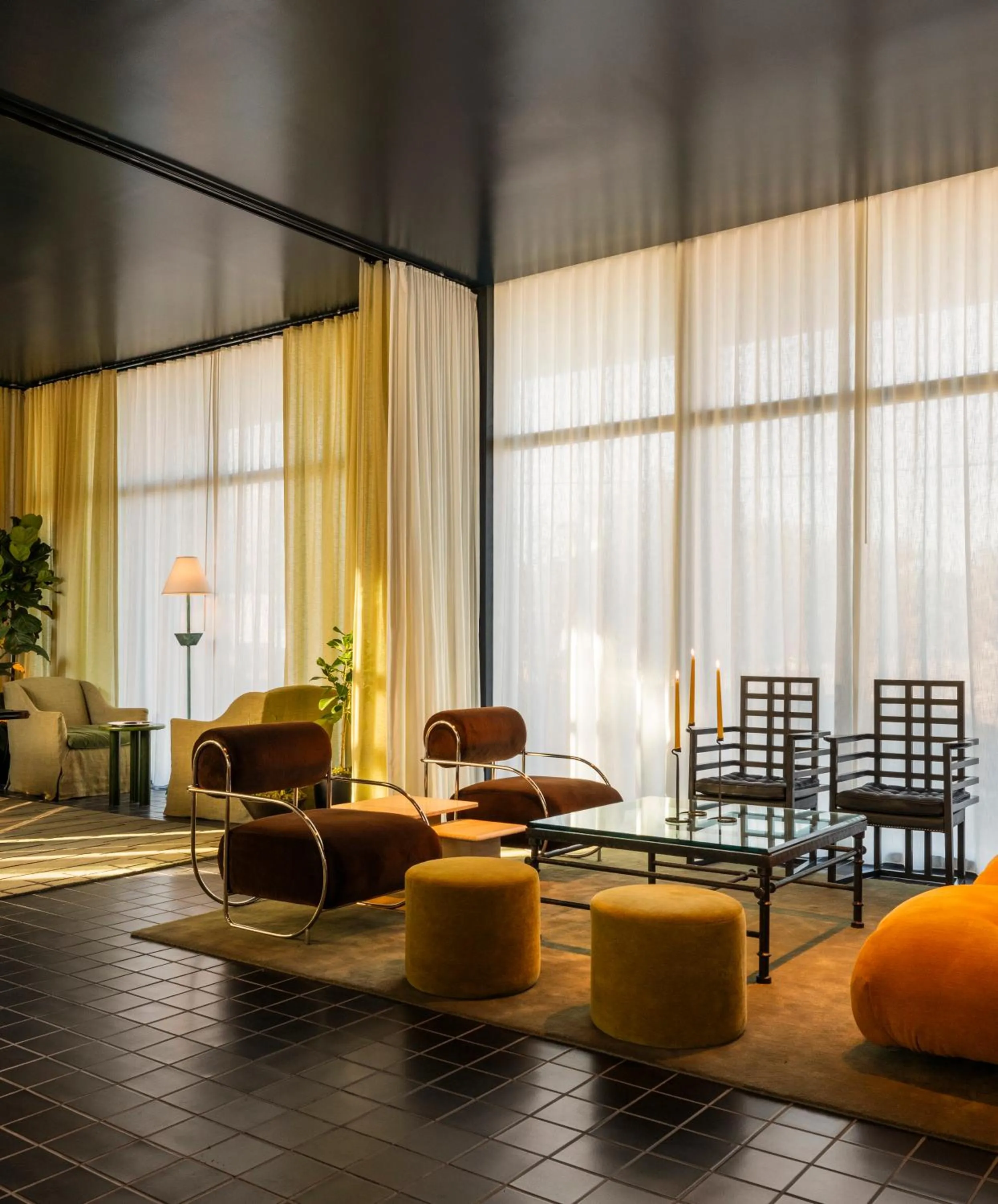 Seating area in Hotel Saint Augustine