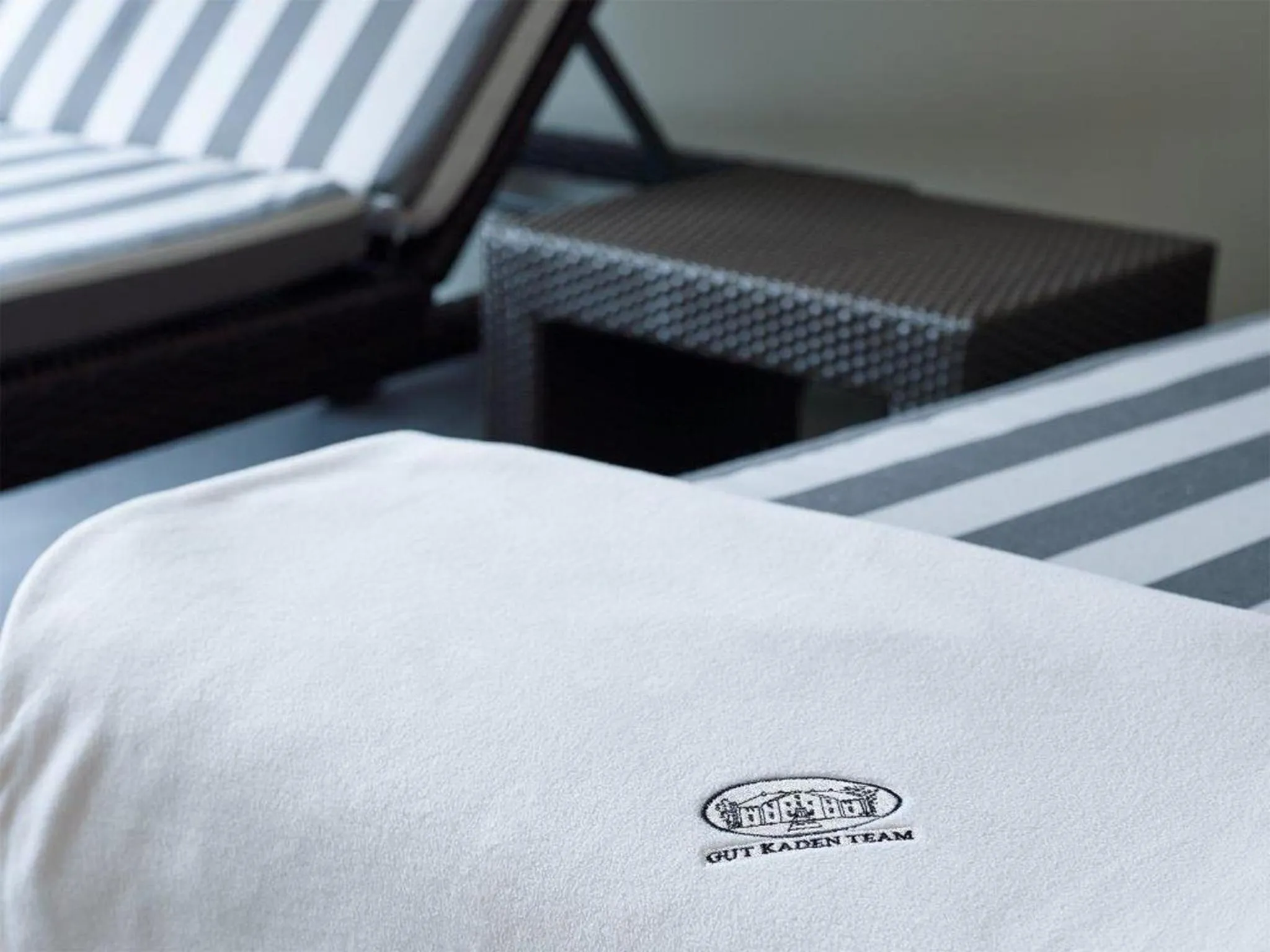 Sauna, Bed in Hotel Gut Kaden