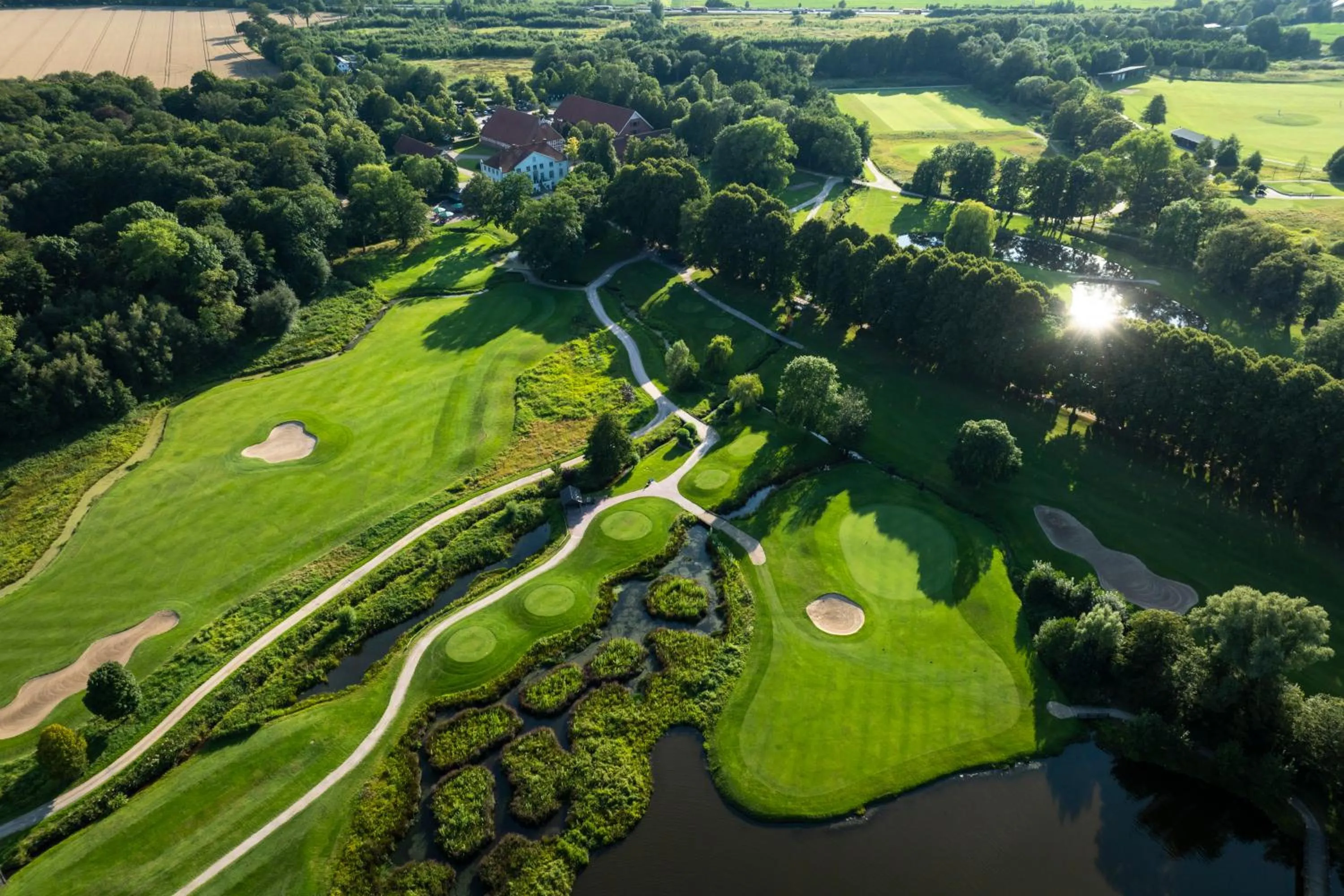 Golfcourse in Hotel Gut Kaden