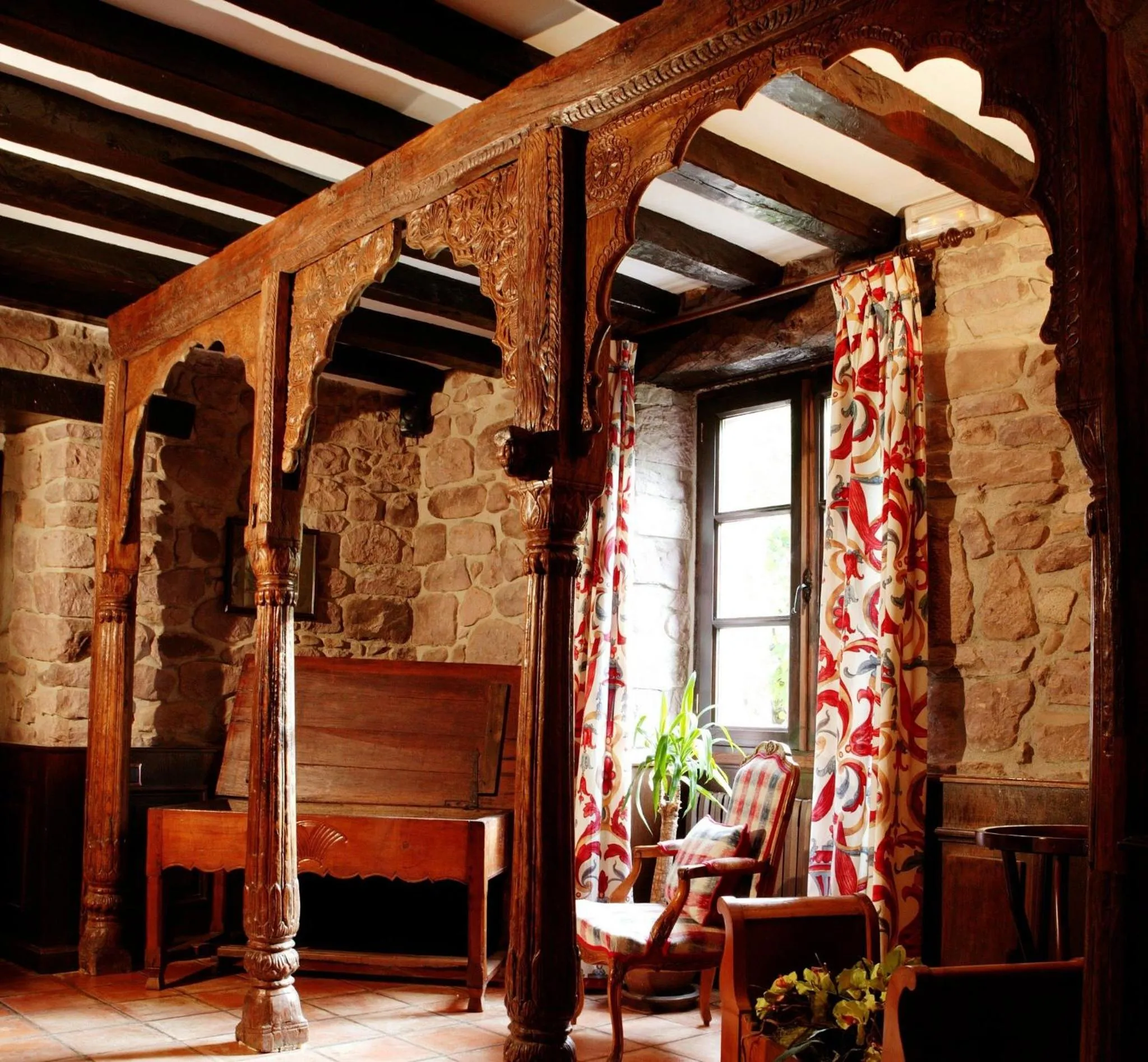 Living room in Hotel Senorio de Ursua