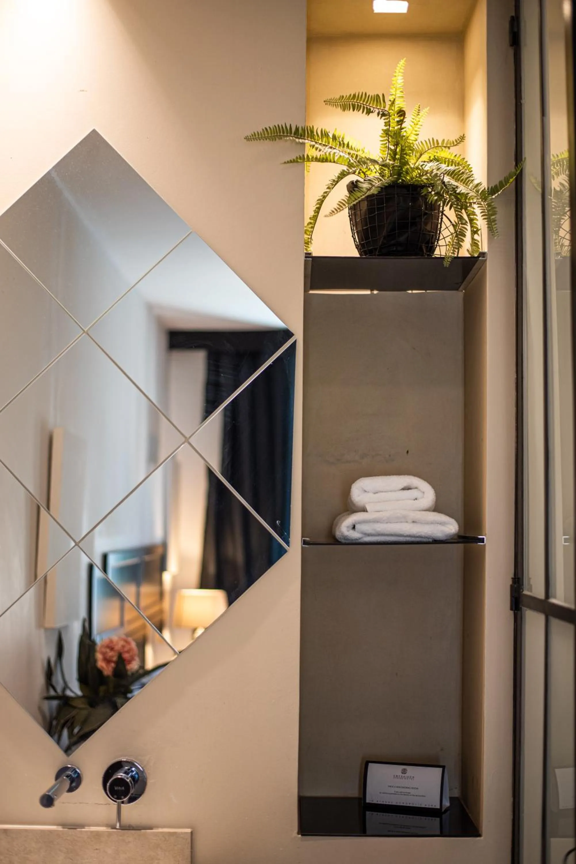 Bathroom in Emporikon Athens Hotel