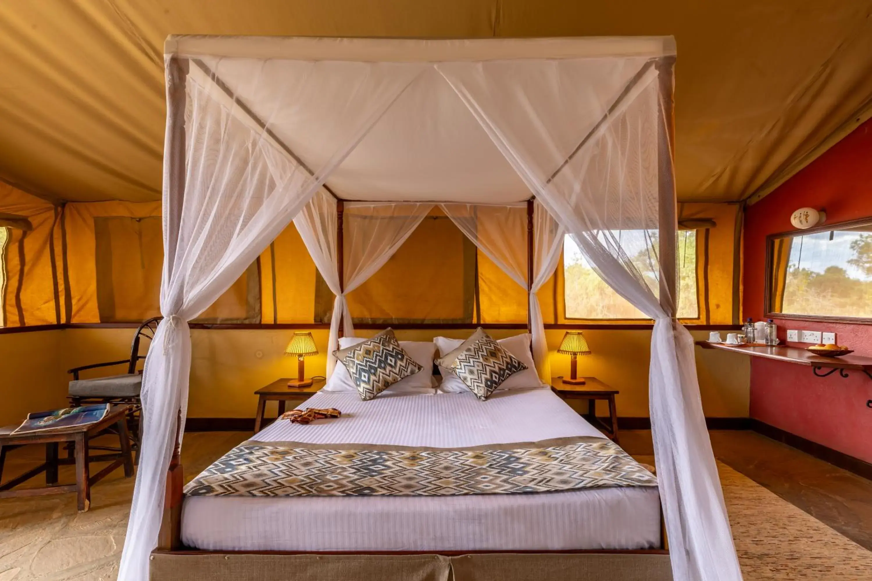 Double Room with Garden View in Sentrim Tsavo Lodge Double Room with Garden View in Sentrim Tsavo Lodge