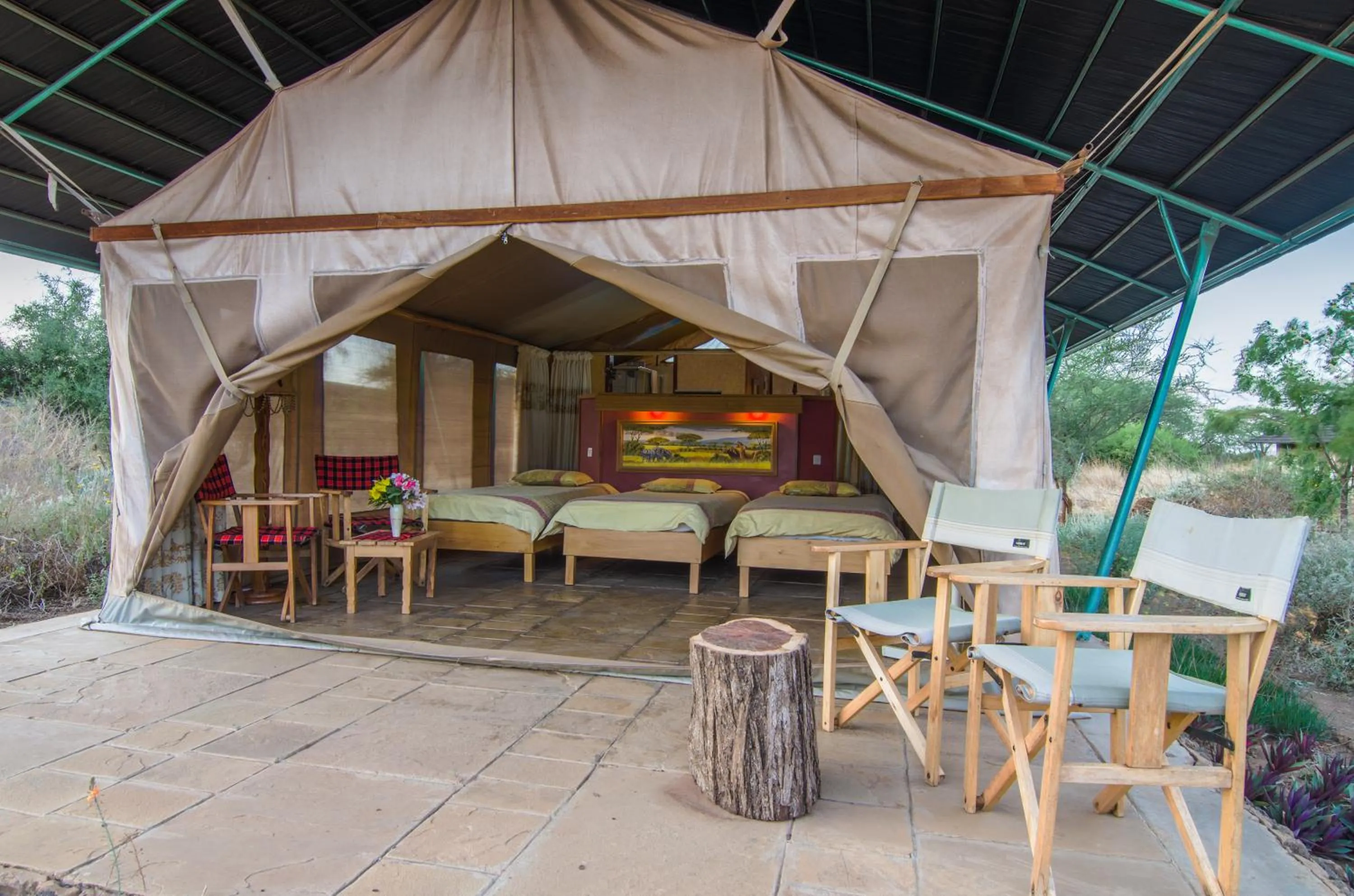 Bedroom in Sentrim Amboseli Lodge