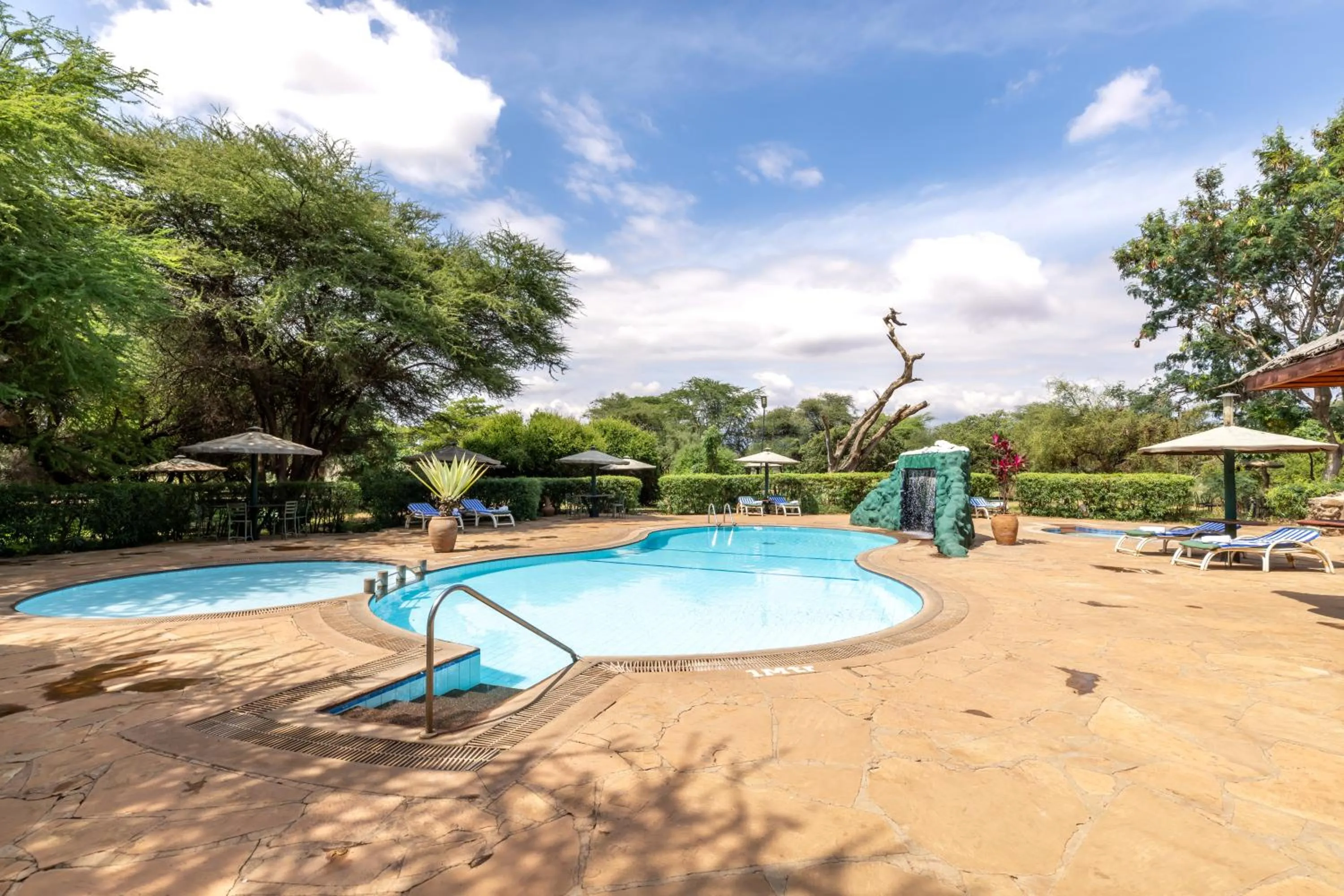Swimming pool in Sentrim Amboseli Lodge