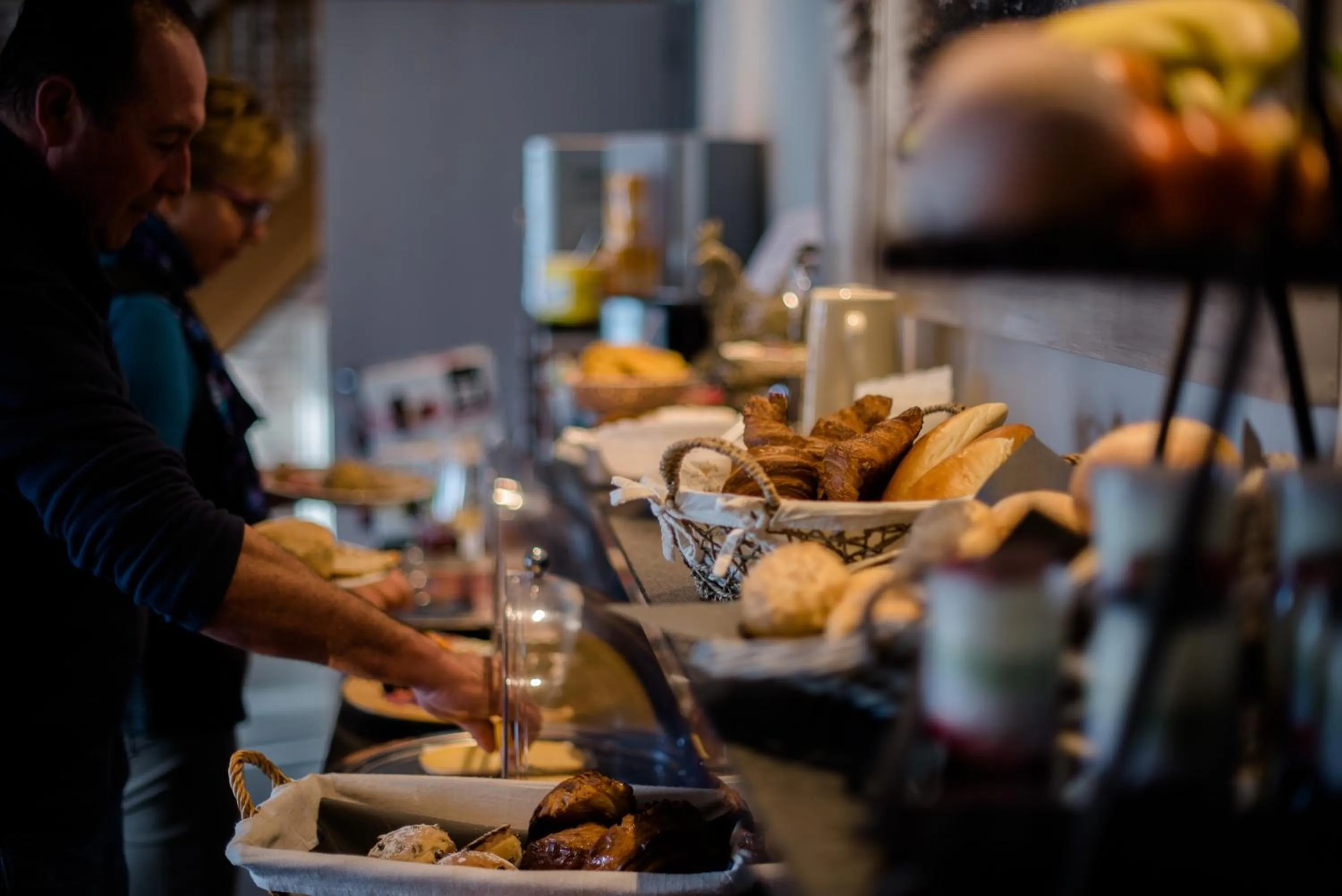 Buffet breakfast in B&B De Bergvallei