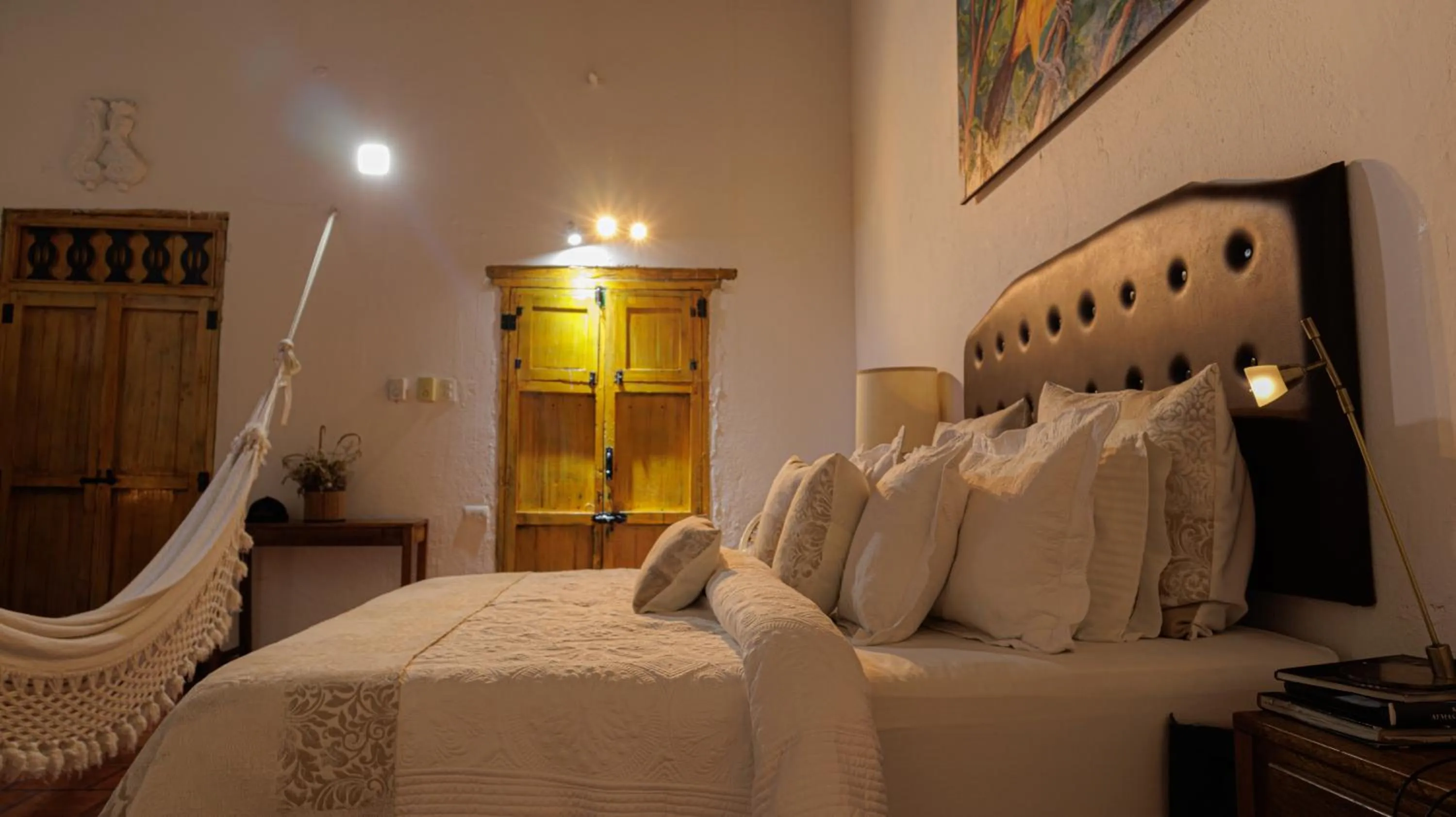 room service, Bed in Hotel Boutique Casa de Los Santos Reyes Valledupar