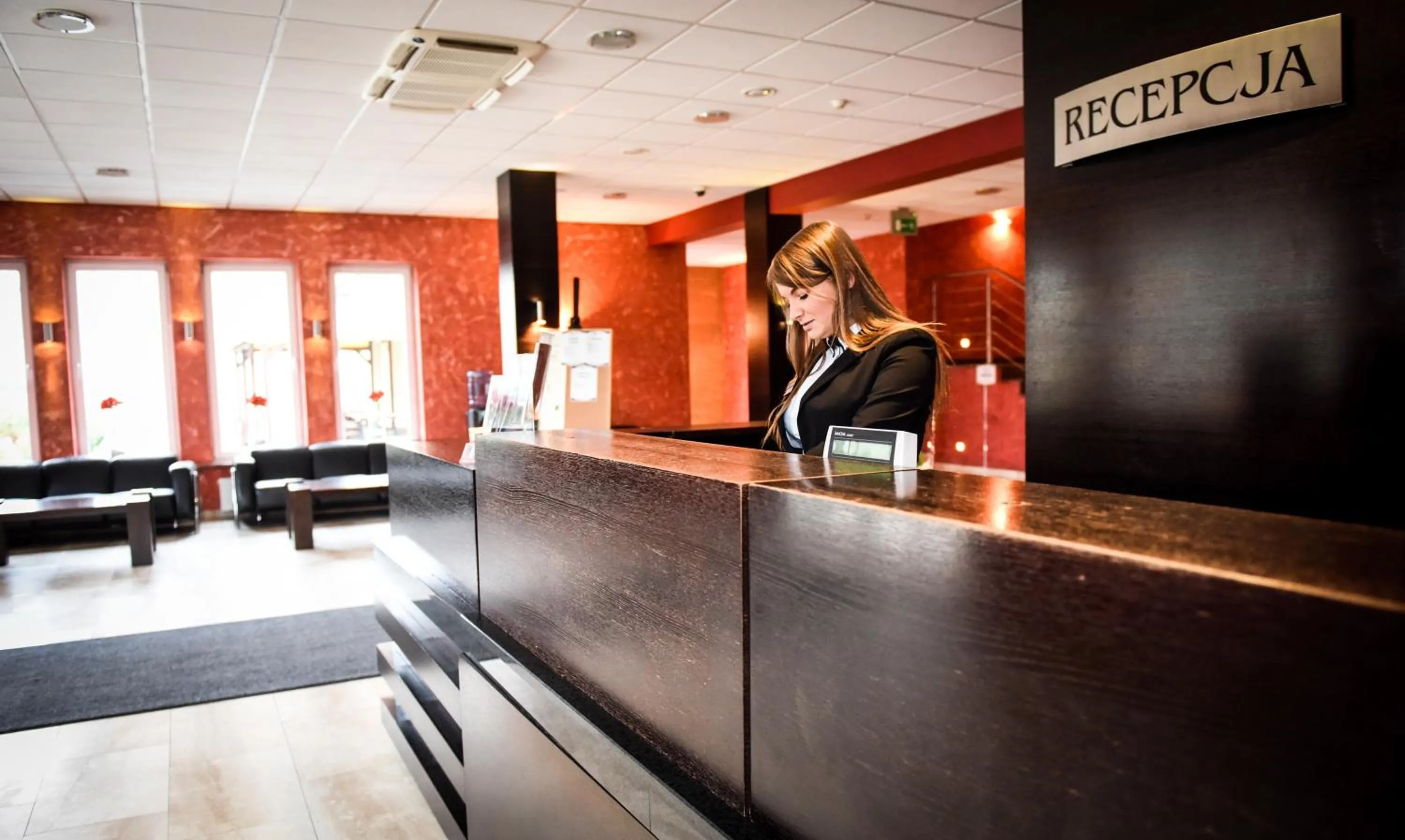 Lobby or reception in Hotel Wityng