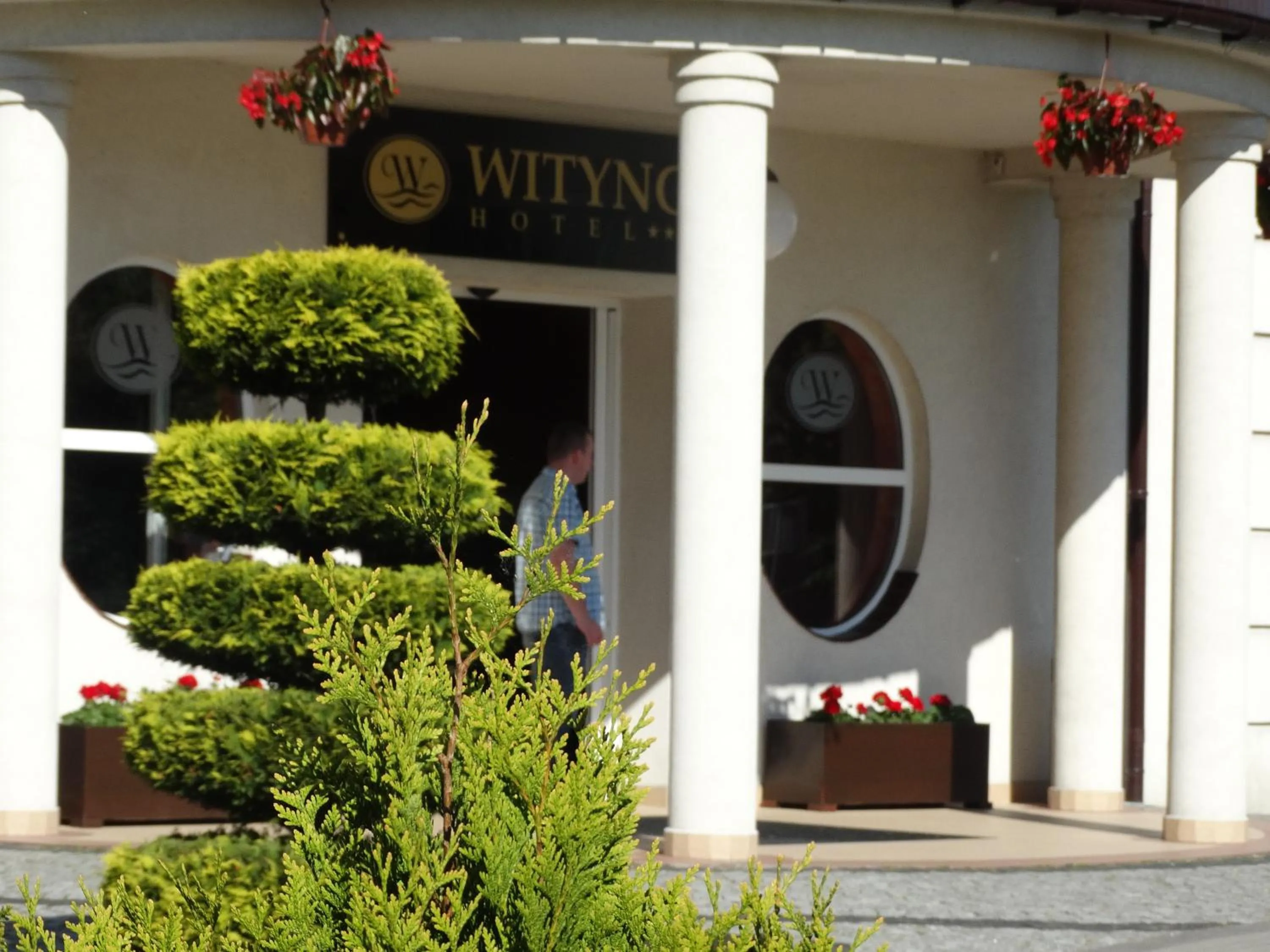 Facade/entrance in Hotel Wityng