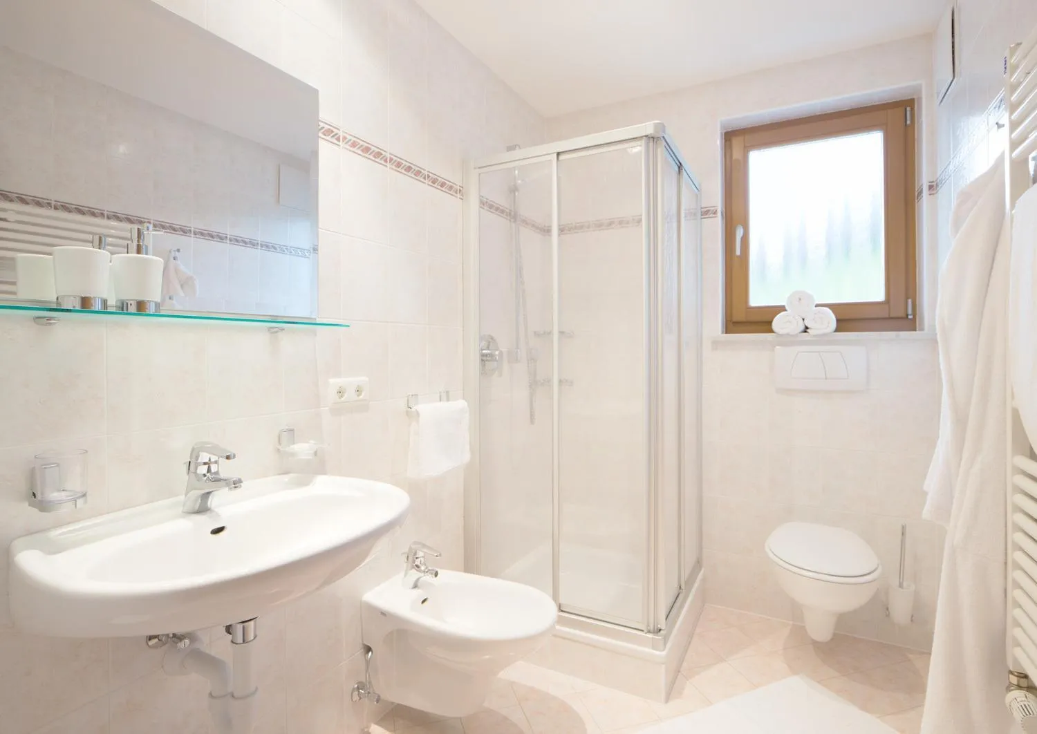 Bathroom in Hotel Garni Hochgruber