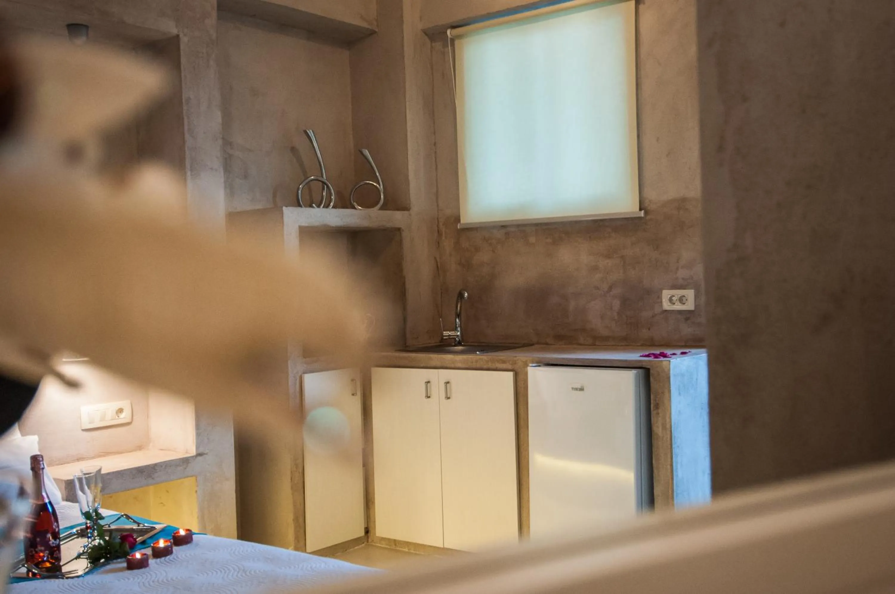 Kitchen or kitchenette in Zante Nest Studios & Apartments