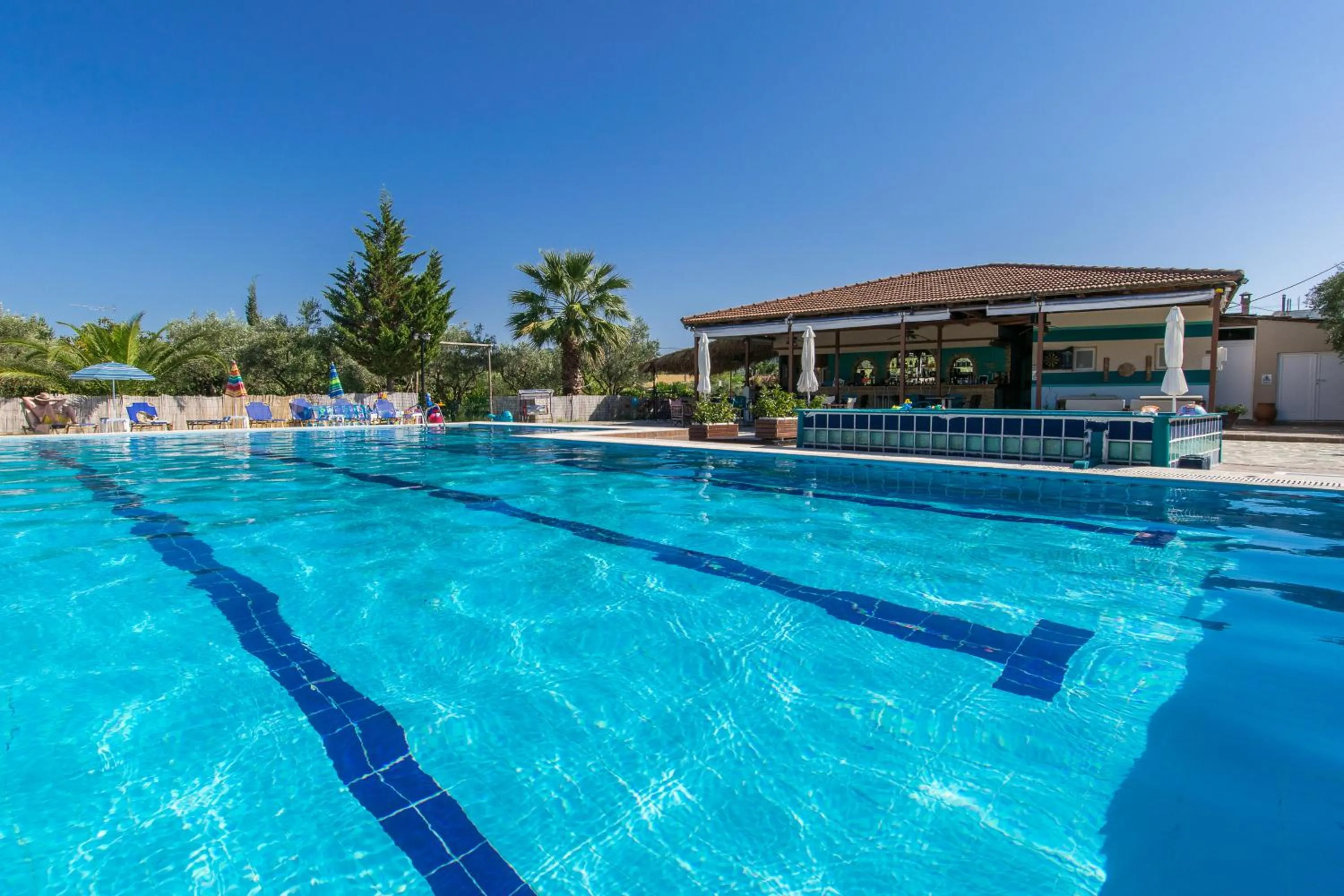 Swimming pool in Zante Nest Studios & Apartments