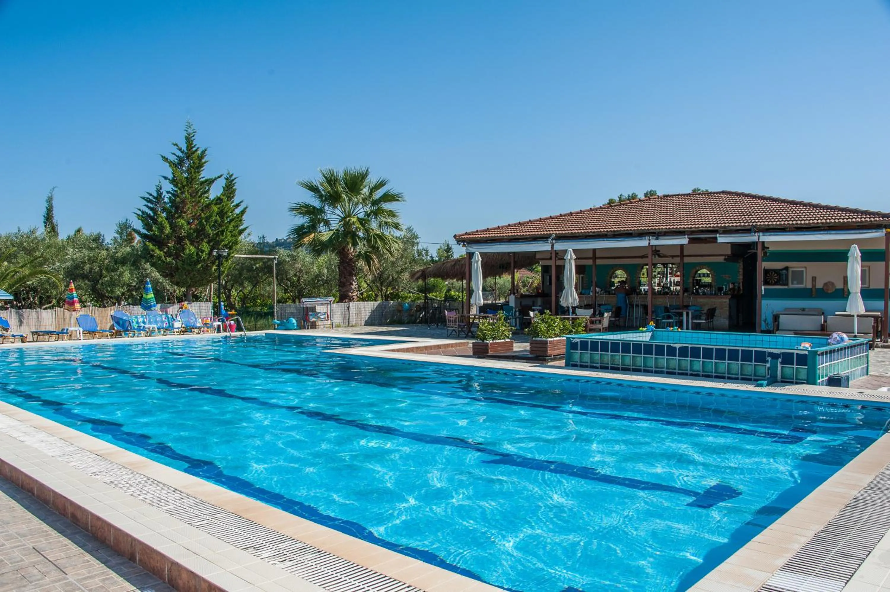 Swimming pool in Zante Nest Studios & Apartments