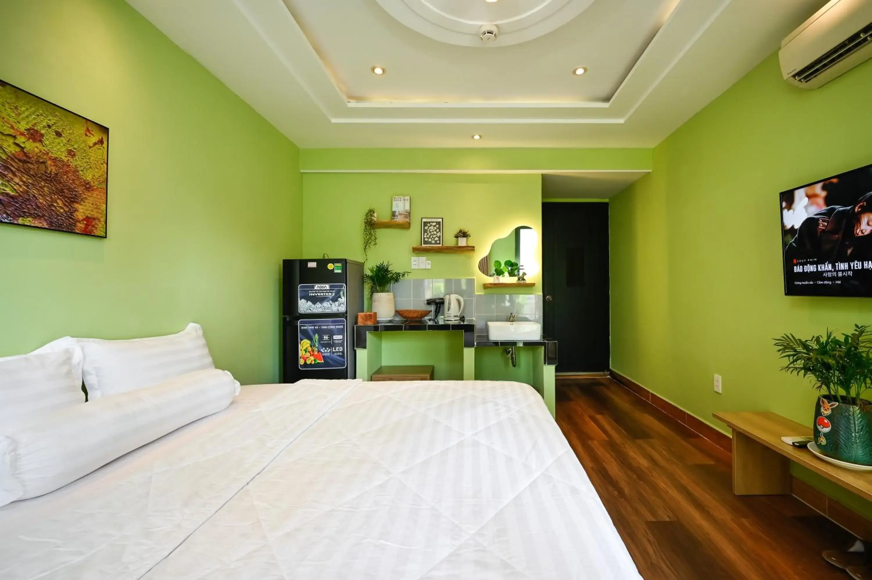 Bed in Ben Thanh Inn - M&A Bed in Ben Thanh Inn - M&A