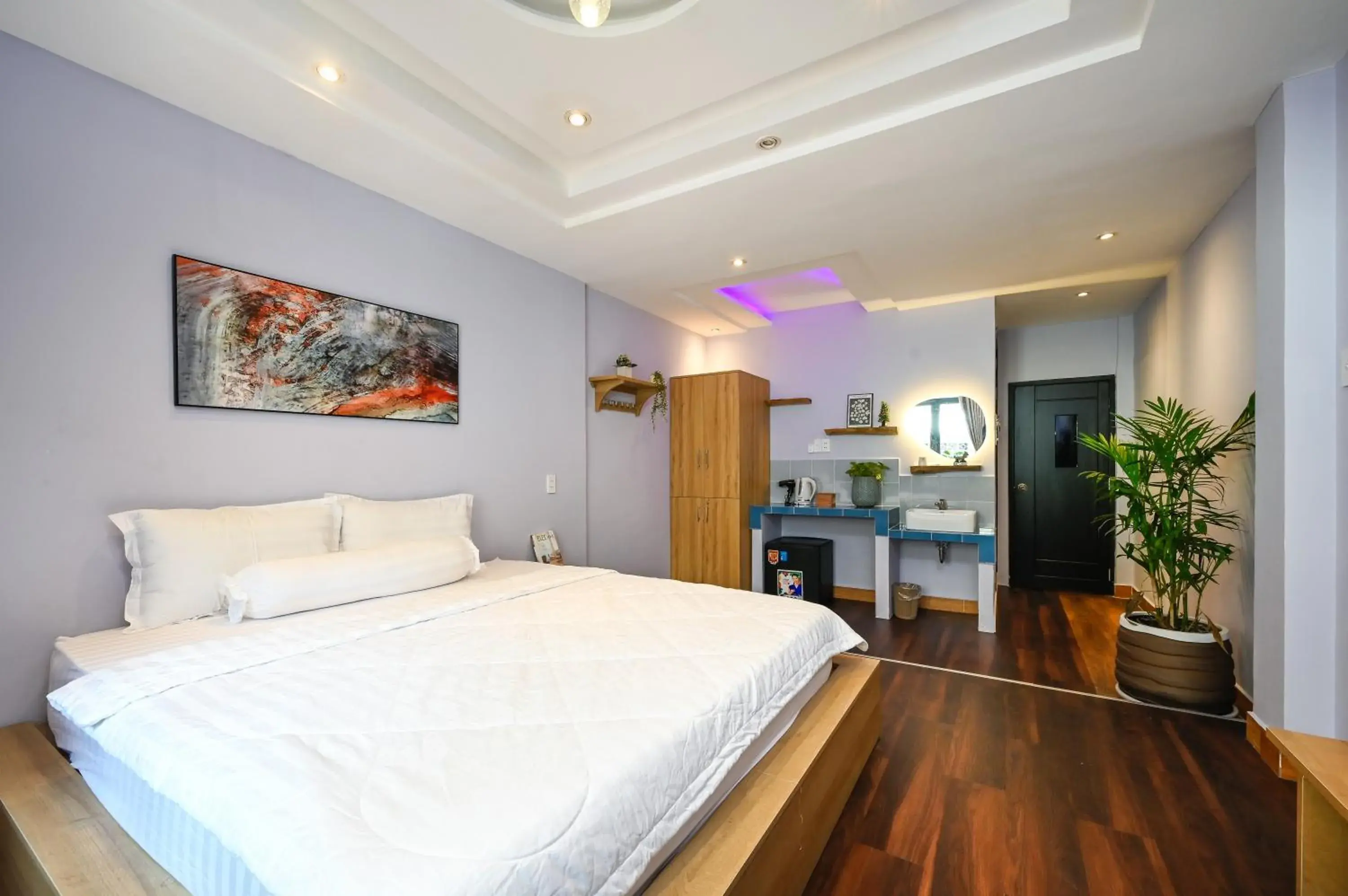 Bed in Ben Thanh Inn - M&A Bed in Ben Thanh Inn - M&A