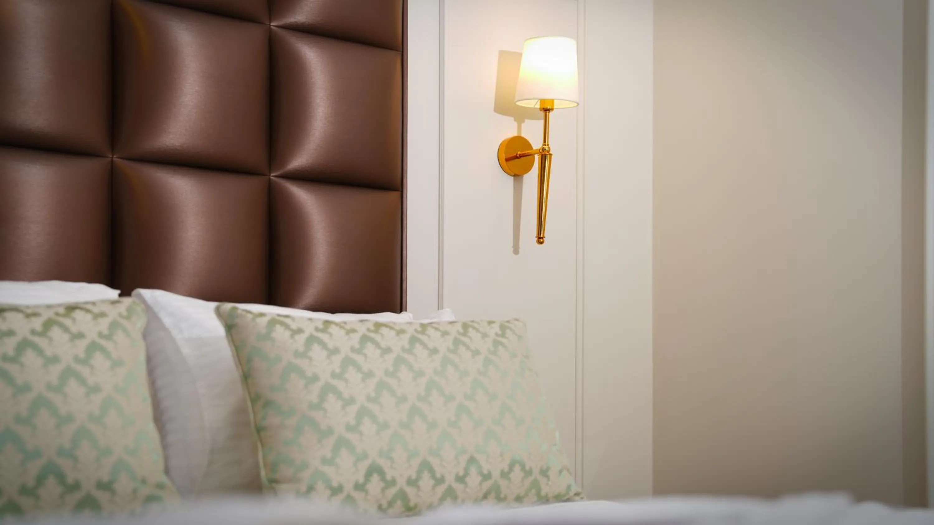 Bed in Gaia Suites Istanbul