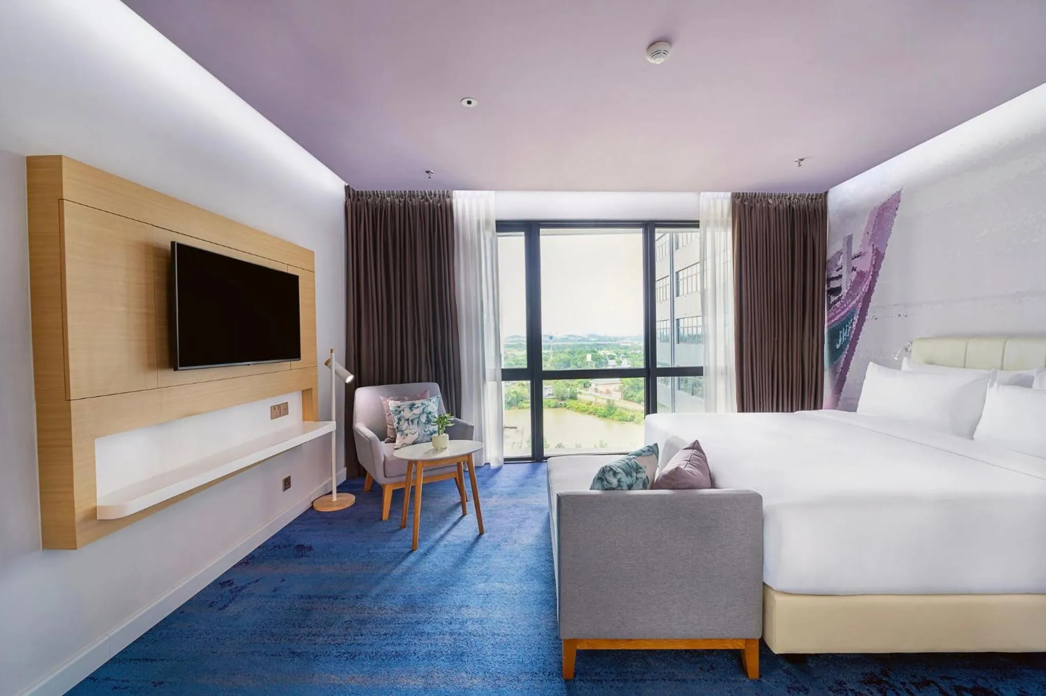 Photo of the whole room, Bed in OZO Medini Malaysia