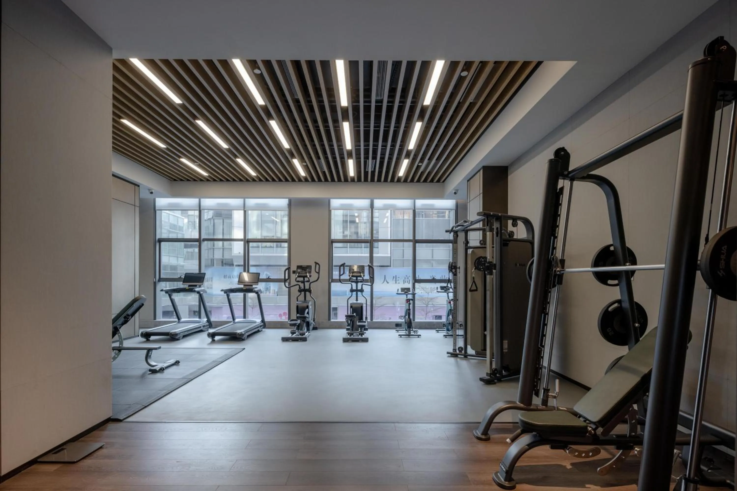 Fitness centre/facilities in Grand Madison Longhua Yujing Shenzhen