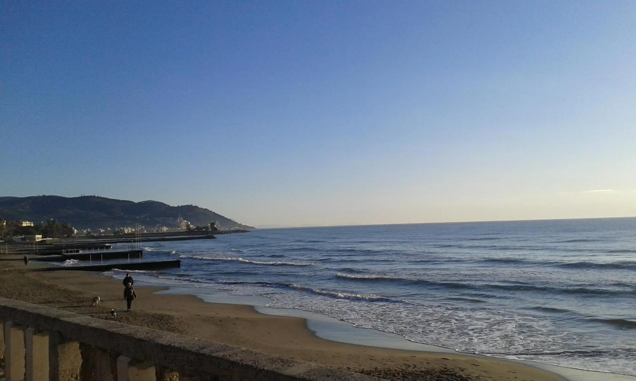 Beach in Hotel Miramare