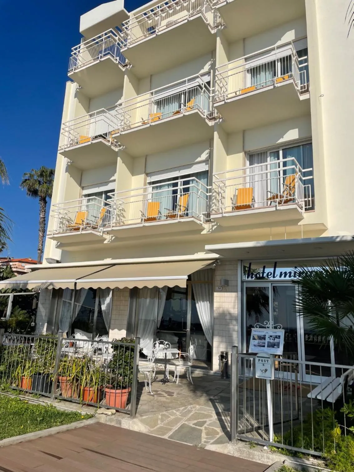 Property building in Hotel Miramare