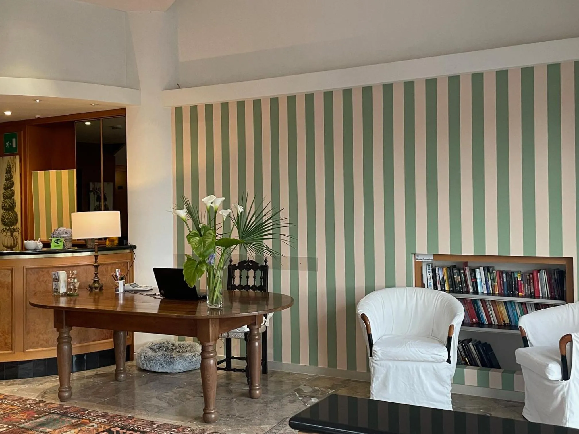 Lobby or reception in Hotel Miramare