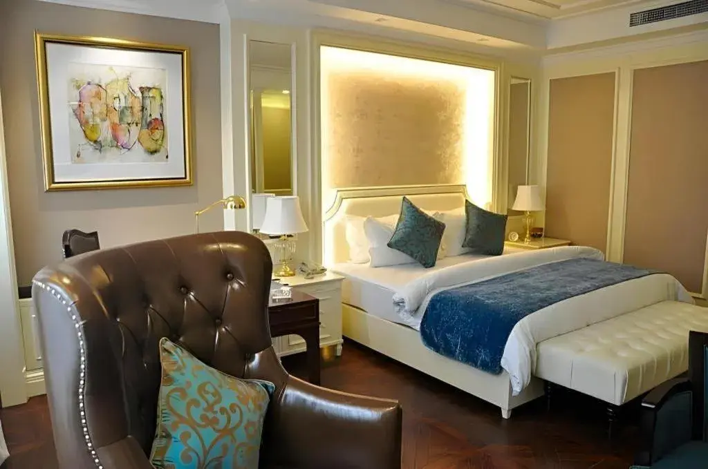 Bed in Jinjiang Metropolo Hotel Classiq YMCA People Square Bed in Jinjiang Metropolo Hotel Classiq YMCA People Square