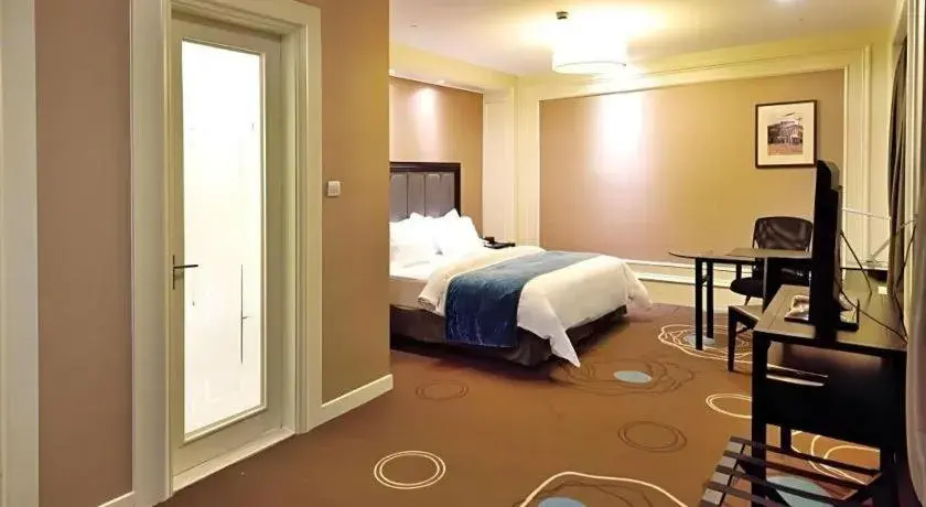 Bed in Jinjiang Metropolo Hotel Classiq YMCA People Square Bed in Jinjiang Metropolo Hotel Classiq YMCA People Square