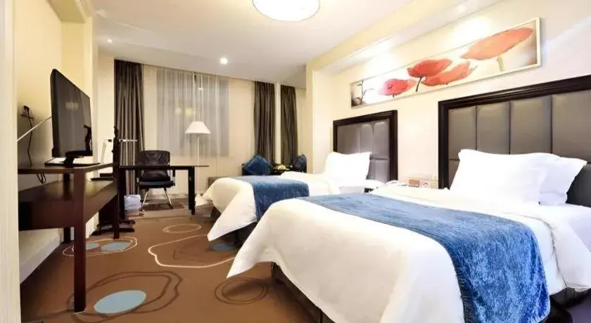 Bed in Jinjiang Metropolo Hotel Classiq YMCA People Square Bed in Jinjiang Metropolo Hotel Classiq YMCA People Square