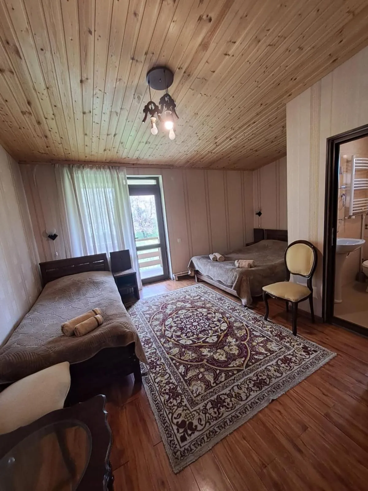 Family Room with Balcony - single occupancy in Guest House Kaldani