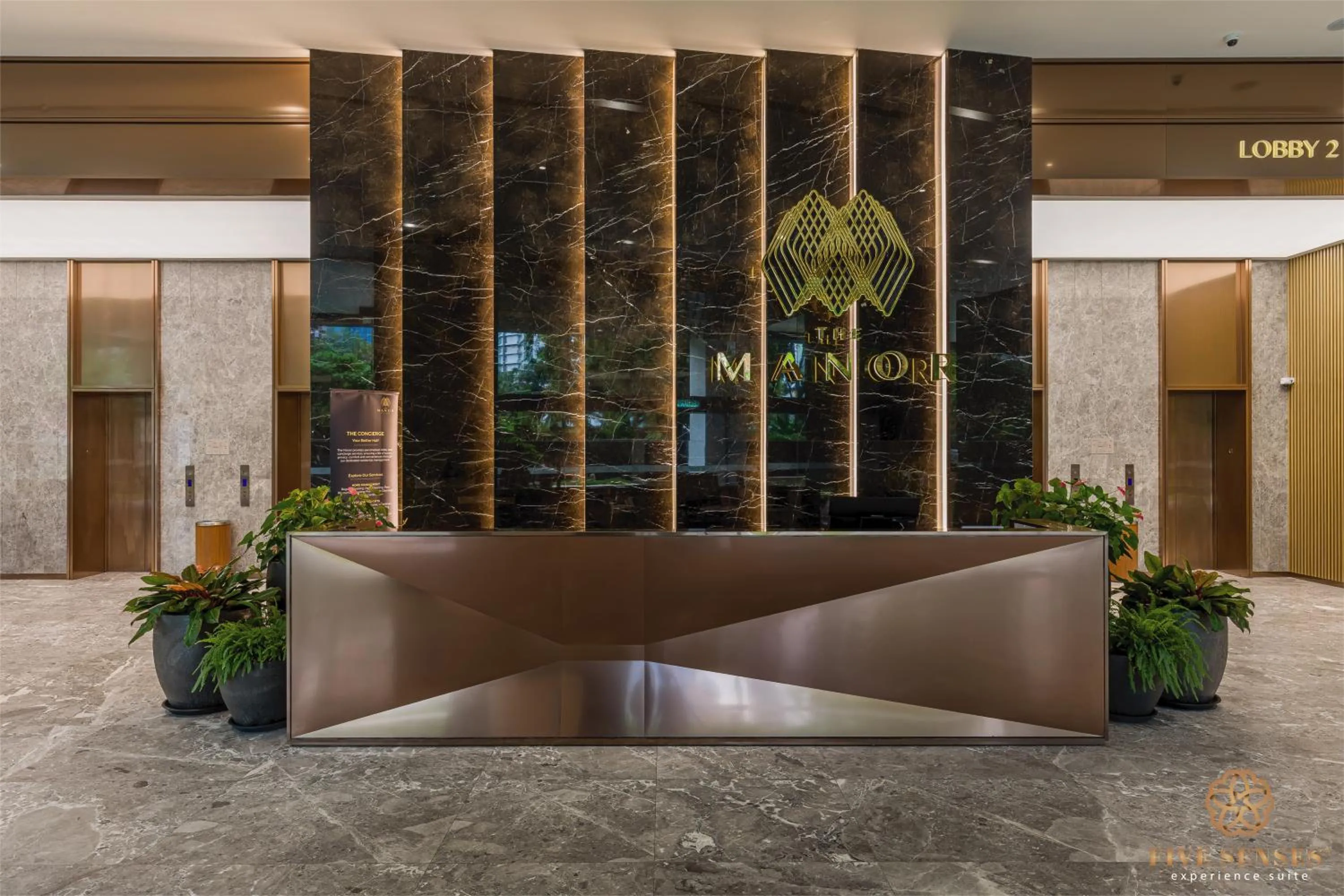 Lobby or reception in The Manor Residence KLCC by Five Senses