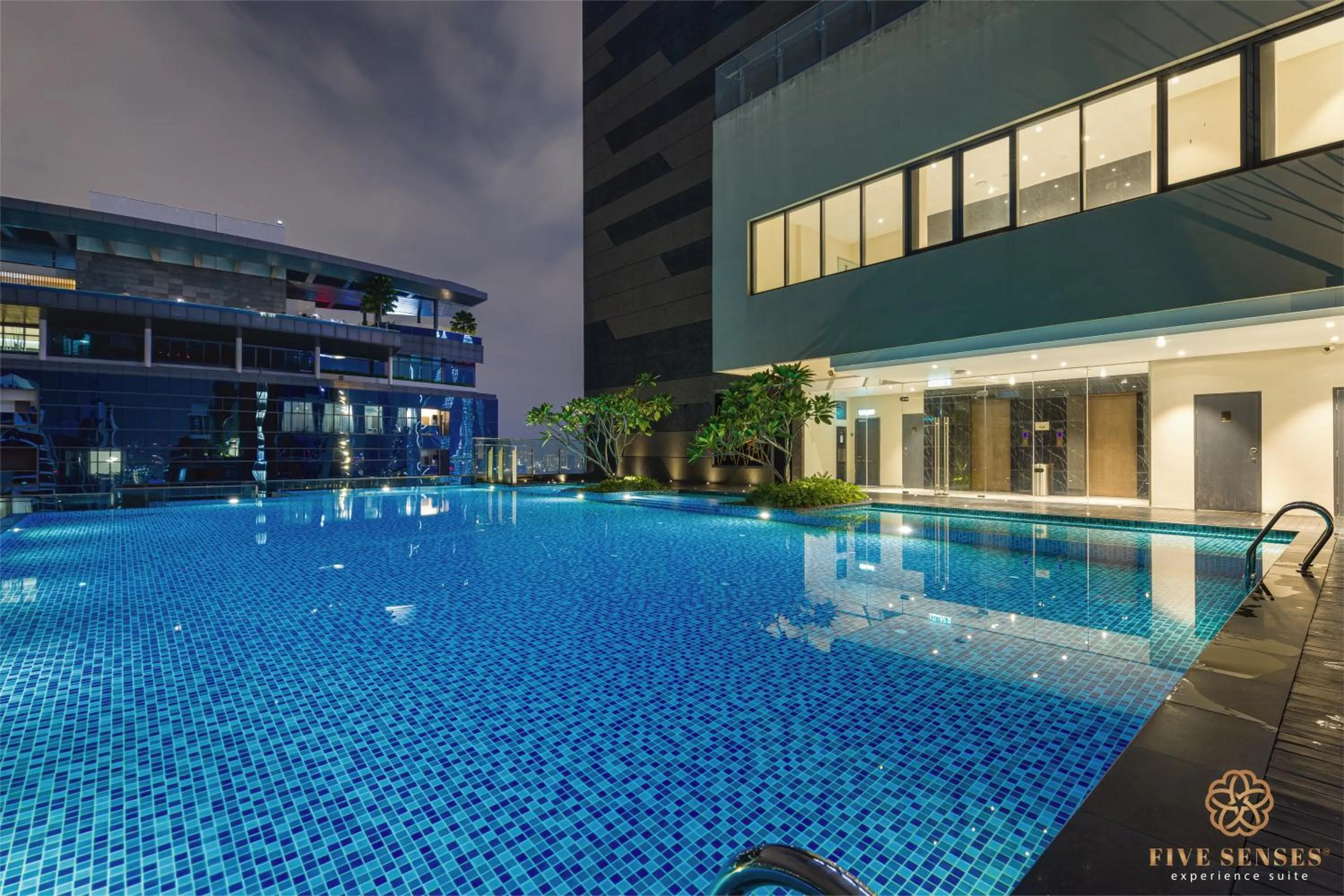 Pool view in The Manor Residence KLCC by Five Senses