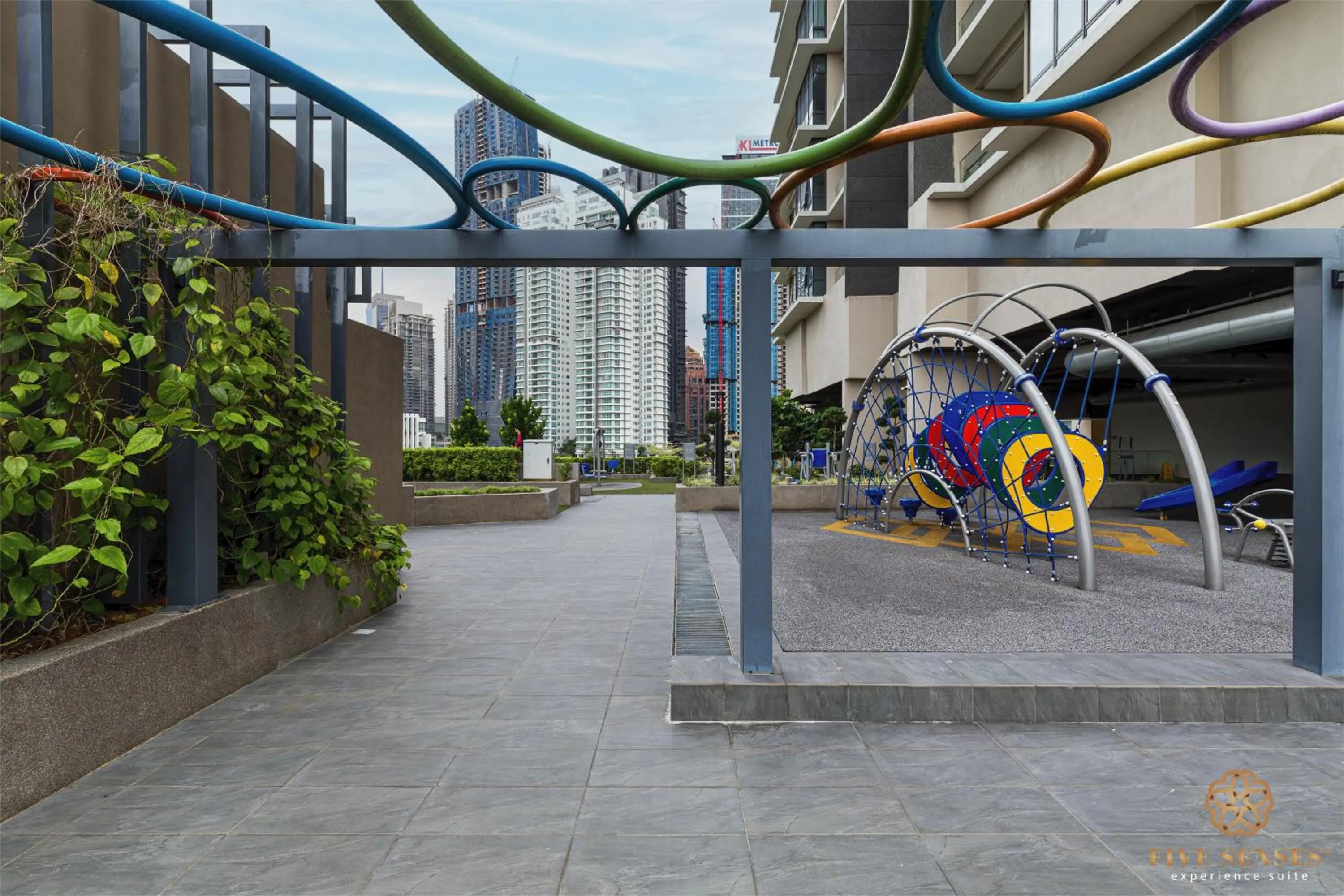 Children play ground in The Manor Residence KLCC by Five Senses