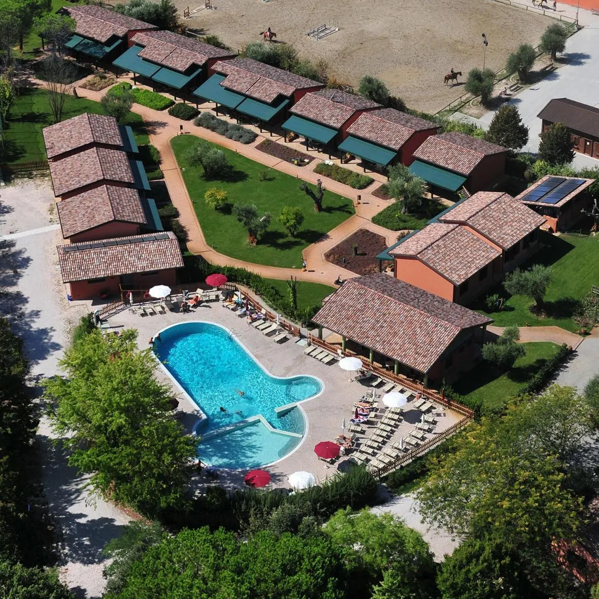 Swimming pool in Due Ponti Village