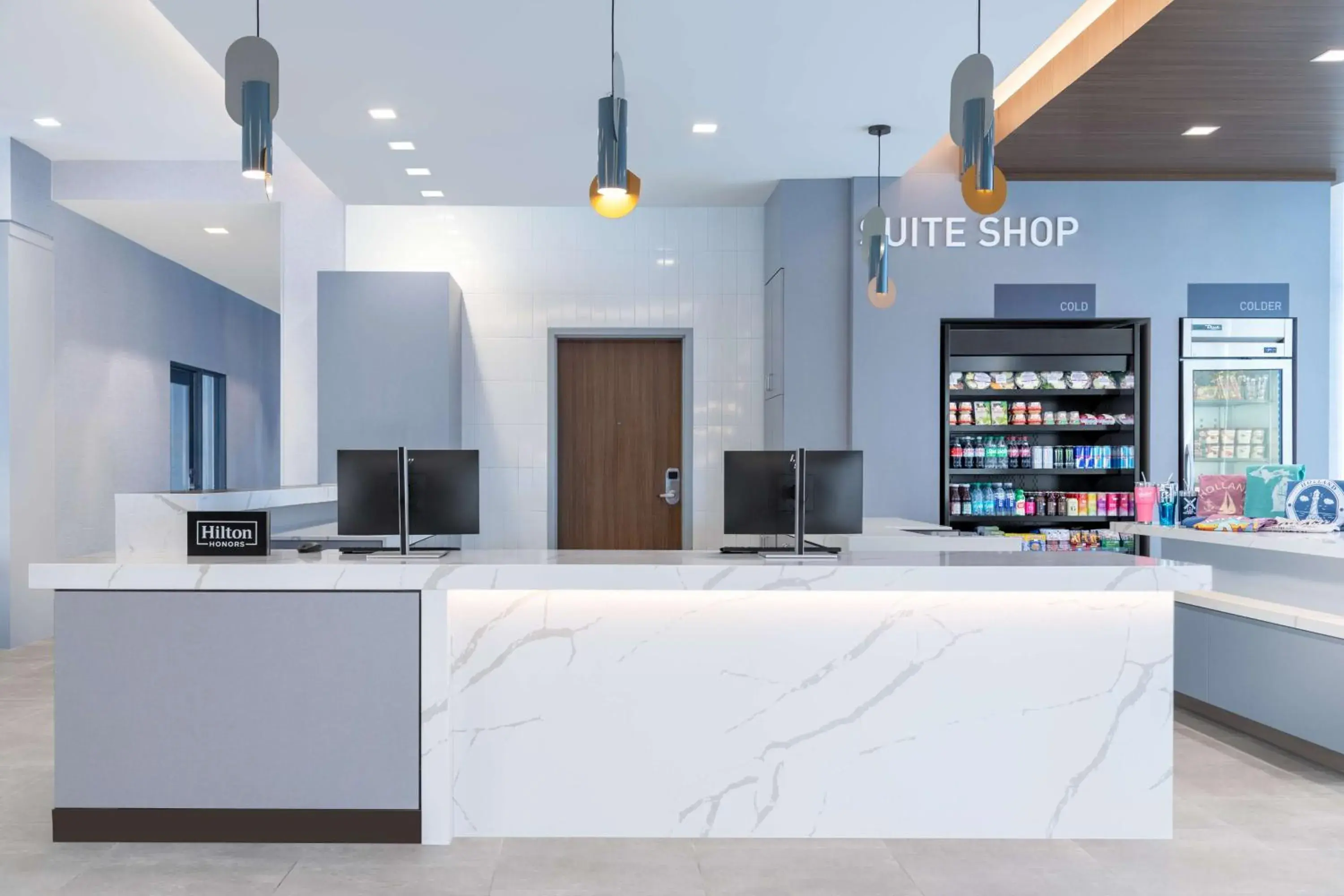 Lobby or reception in Homewood Suites By Hilton Holland Lobby or reception in Homewood Suites By Hilton Holland