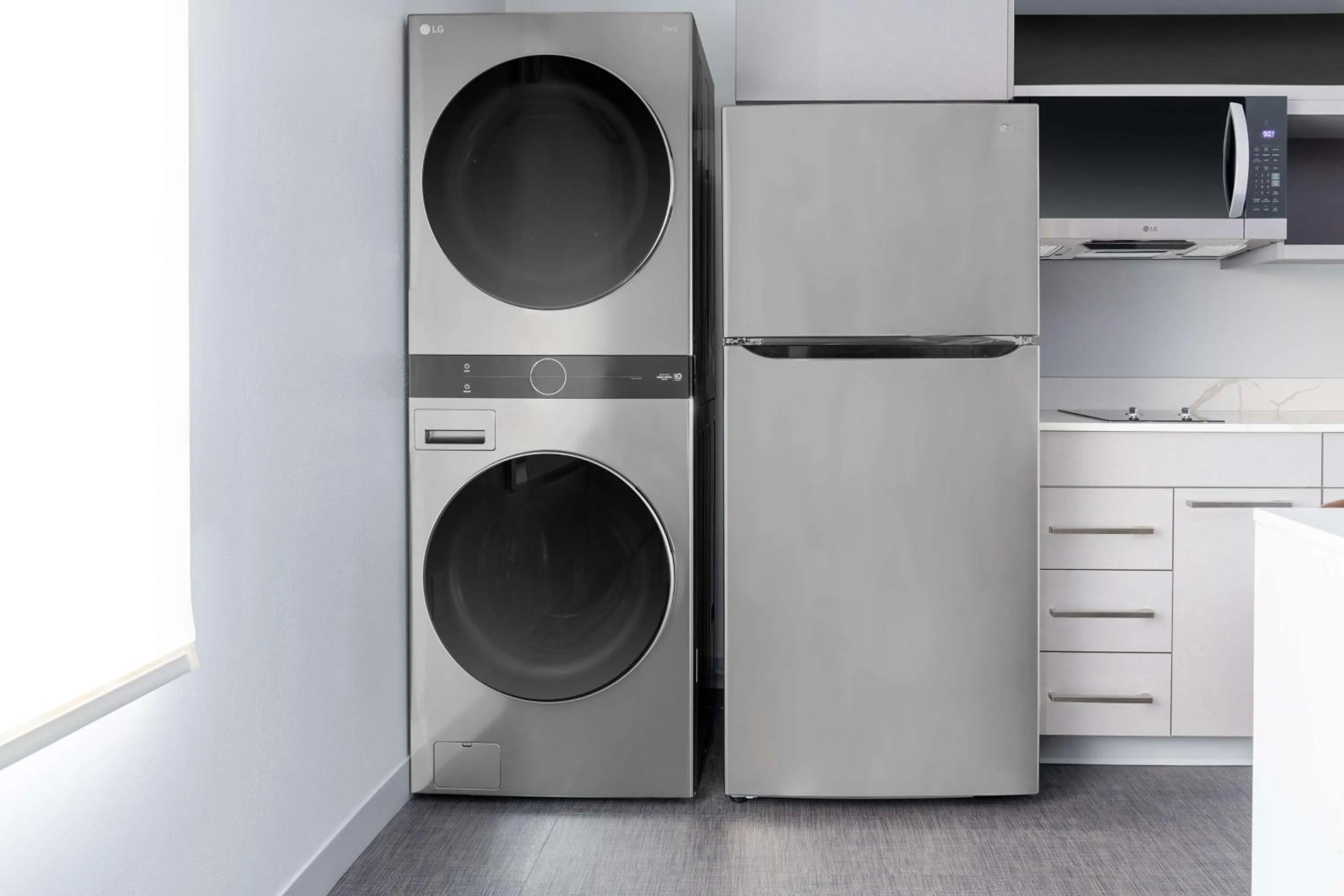 Kitchen or kitchenette in Homewood Suites By Hilton Holland