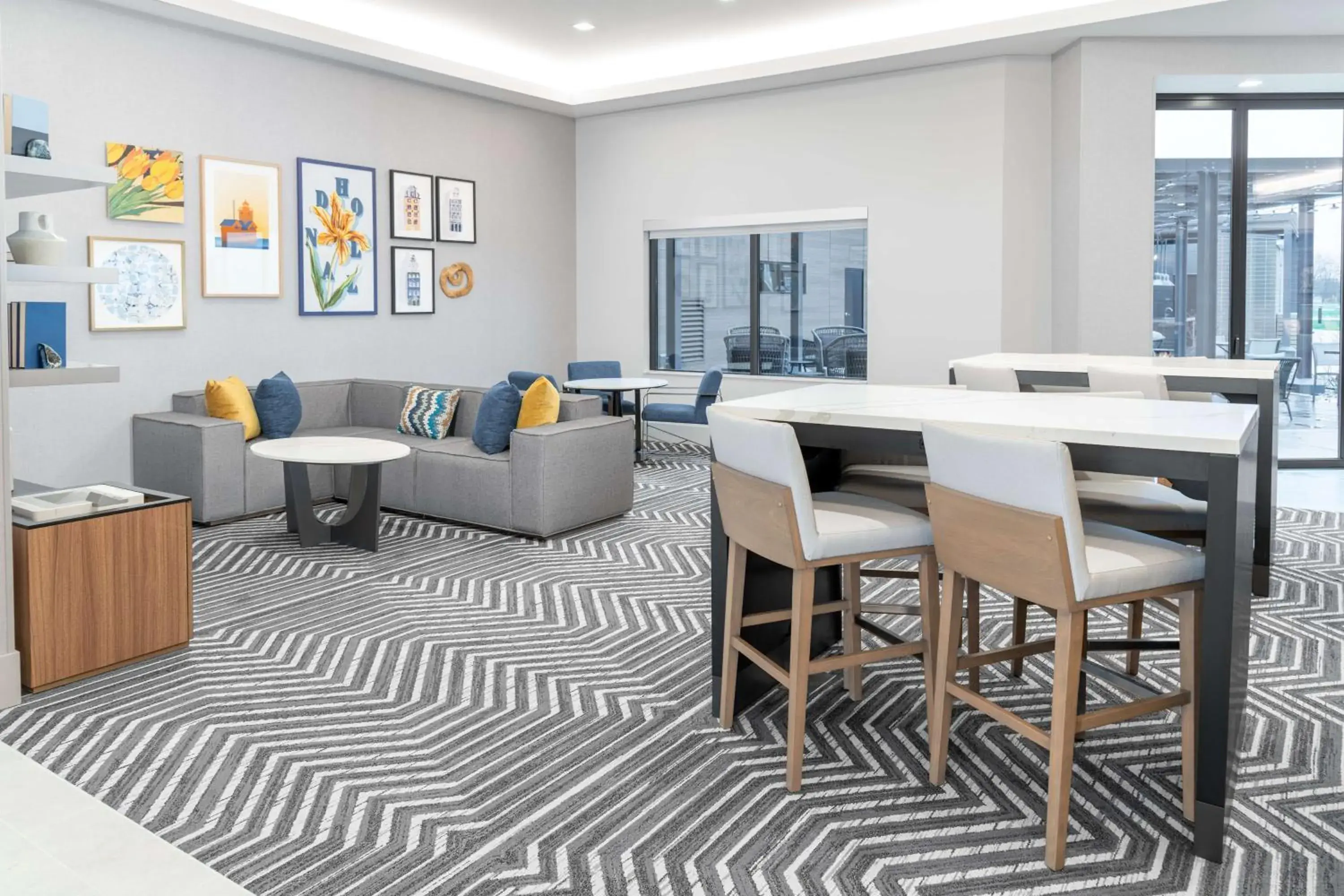 Lobby or reception in Homewood Suites By Hilton Holland Lobby or reception in Homewood Suites By Hilton Holland