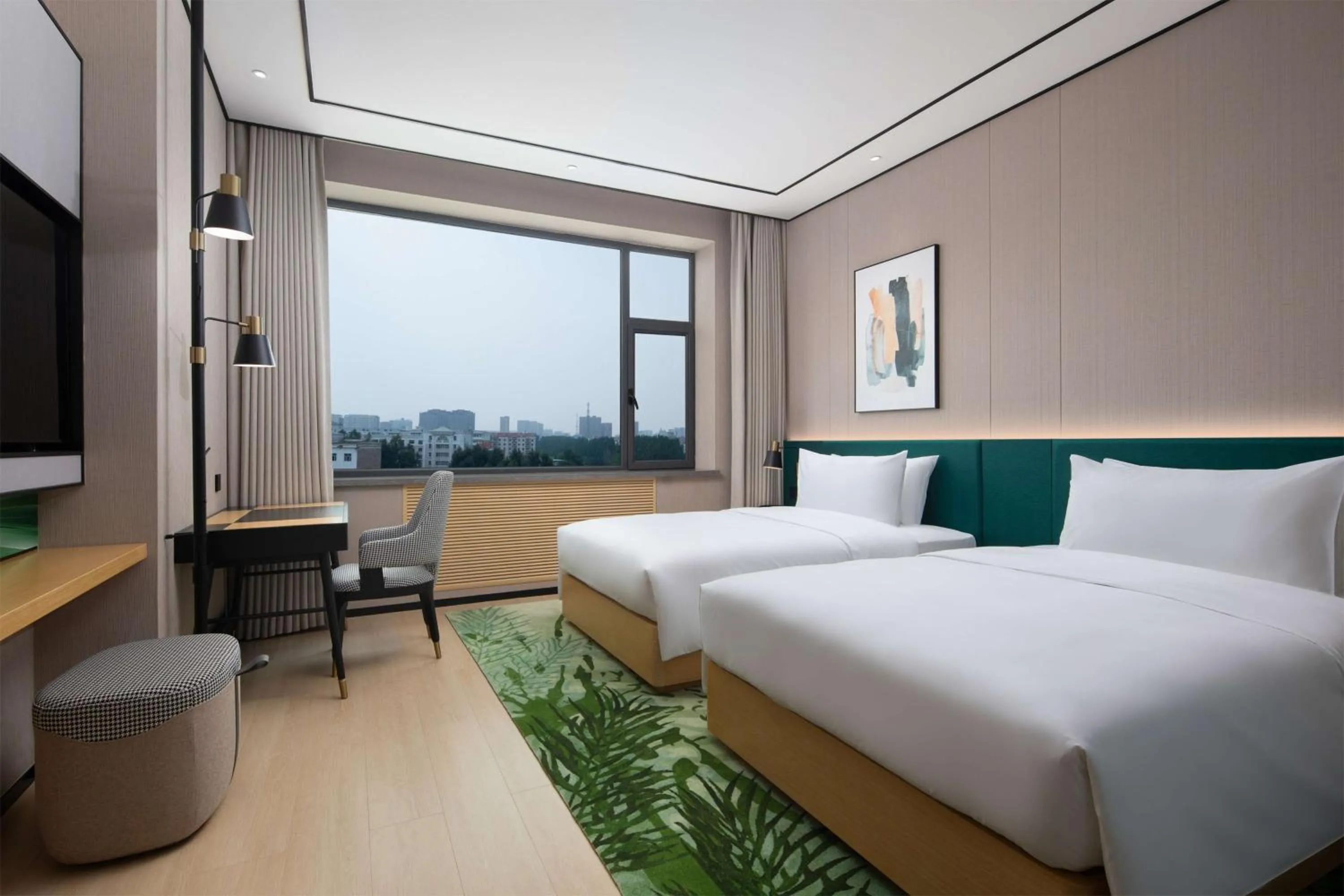 Bed in Hilton Garden Inn Hulunbuir Hailar