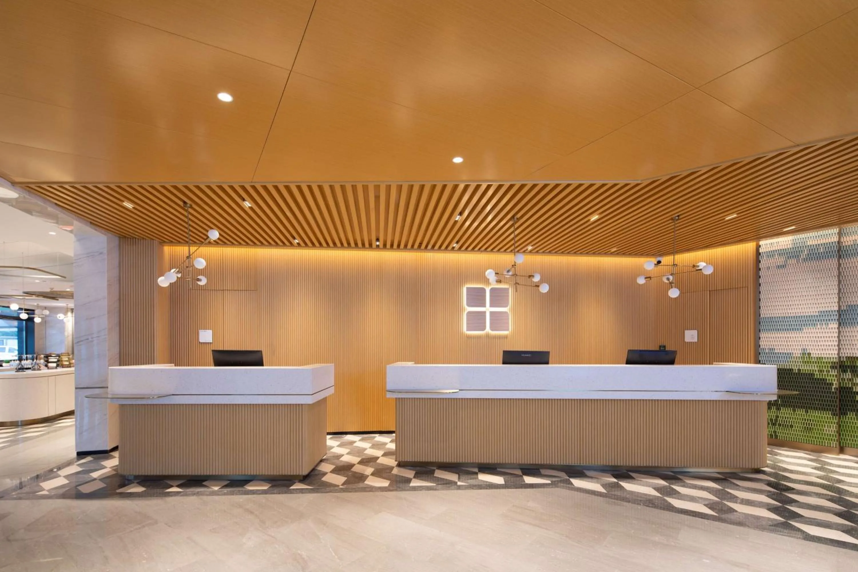 Lobby or reception in Hilton Garden Inn Hulunbuir Hailar