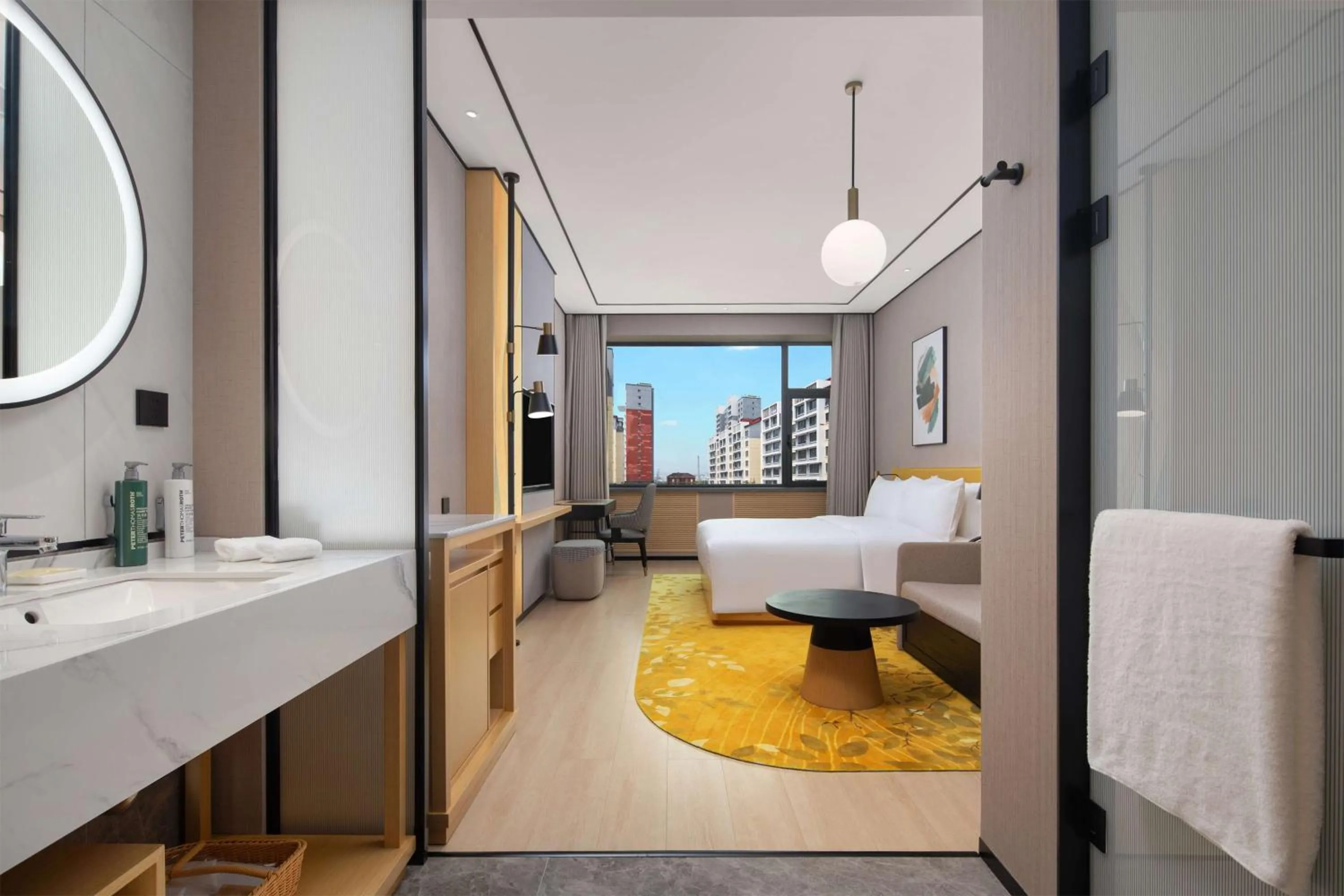 Bathroom in Hilton Garden Inn Hulunbuir Hailar