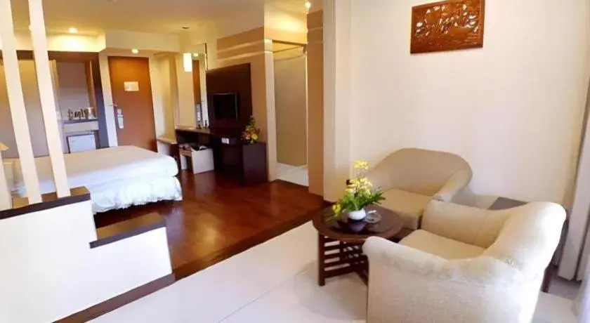 Bed in Purnama Hotel Bed in Purnama Hotel