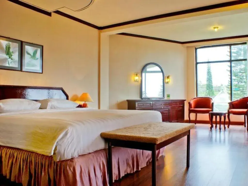 Bed in Purnama Hotel Bed in Purnama Hotel