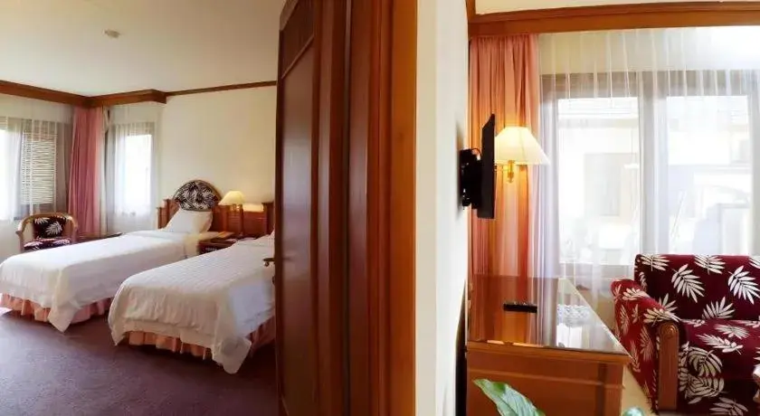 Bed in Purnama Hotel Bed in Purnama Hotel