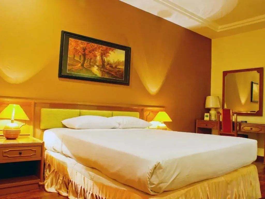 Bed in Purnama Hotel Bed in Purnama Hotel