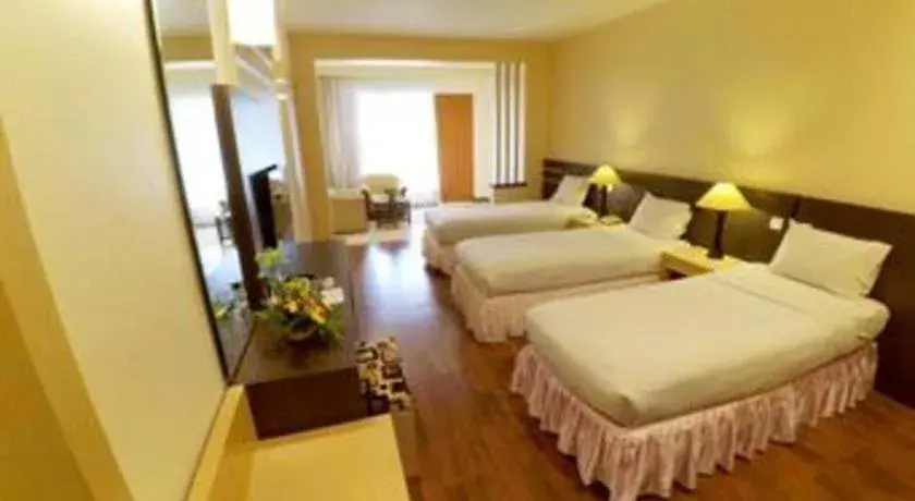 Bed in Purnama Hotel Bed in Purnama Hotel