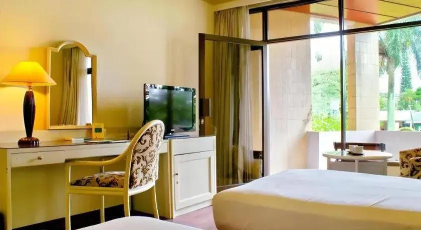 Bed in Purnama Hotel Bed in Purnama Hotel