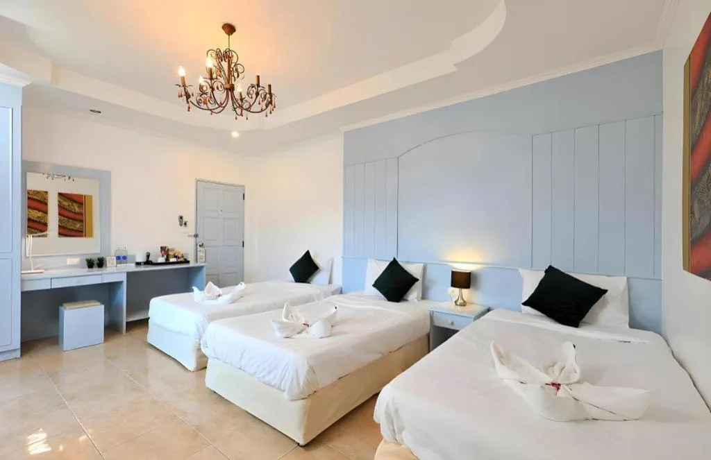 Bed in Gorgeous Boutique Room