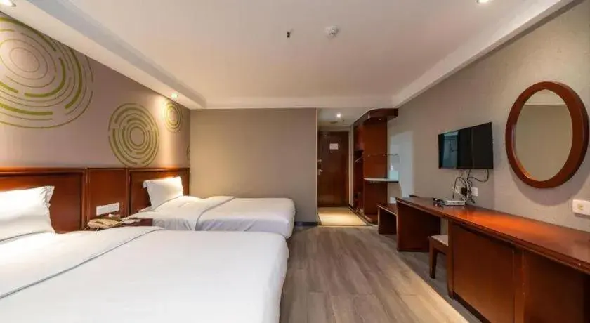 Bed in GreenTree Inn Nanning Langdong Hotel Bed in GreenTree Inn Nanning Langdong Hotel