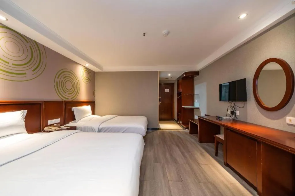 Bed in GreenTree Inn Nanning Langdong Hotel