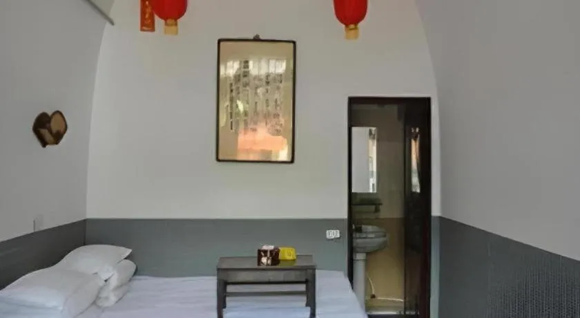 Bed in Pingyao Yufengheng Hotel
